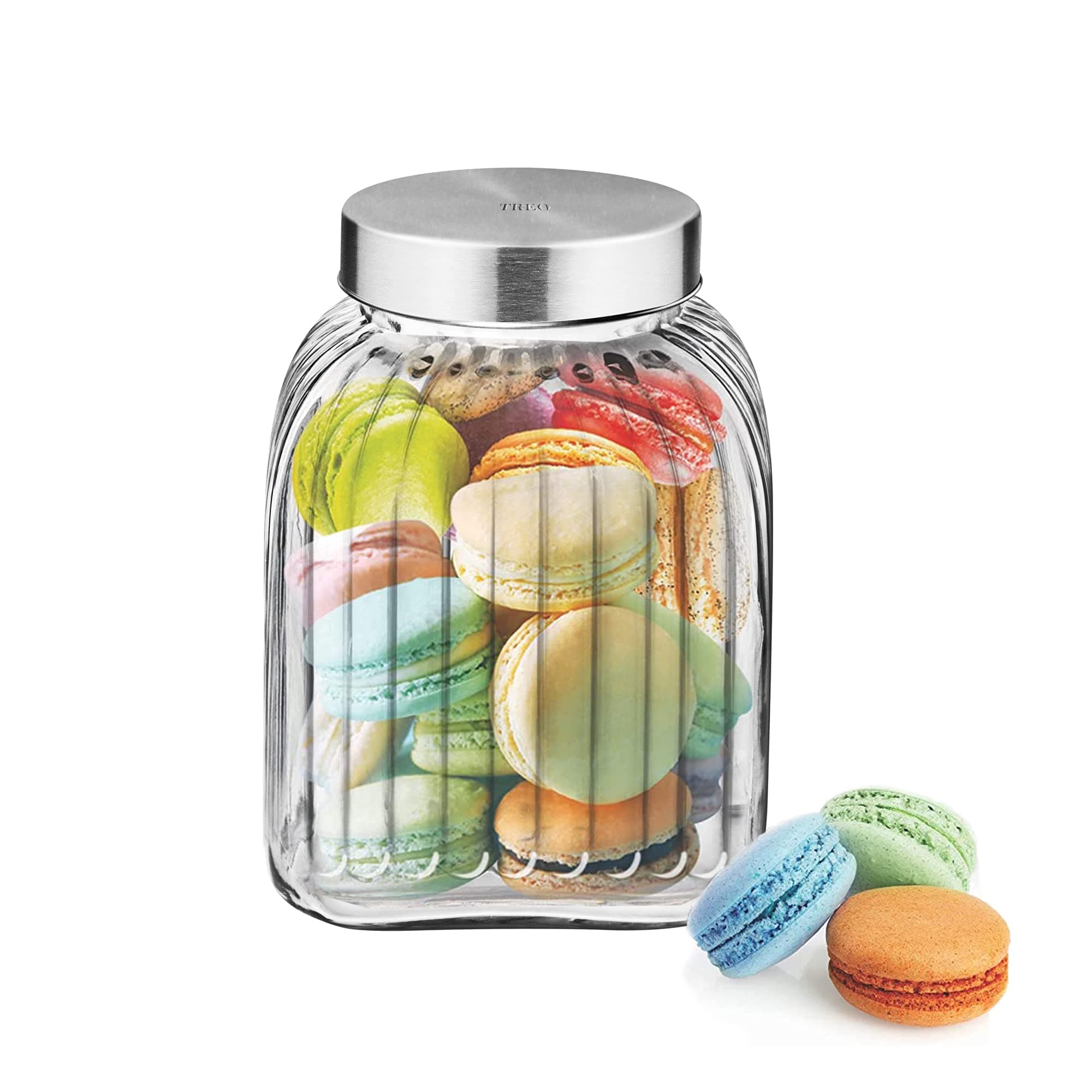 by Milton Bruno Glass Storage Jar, 3500 ml