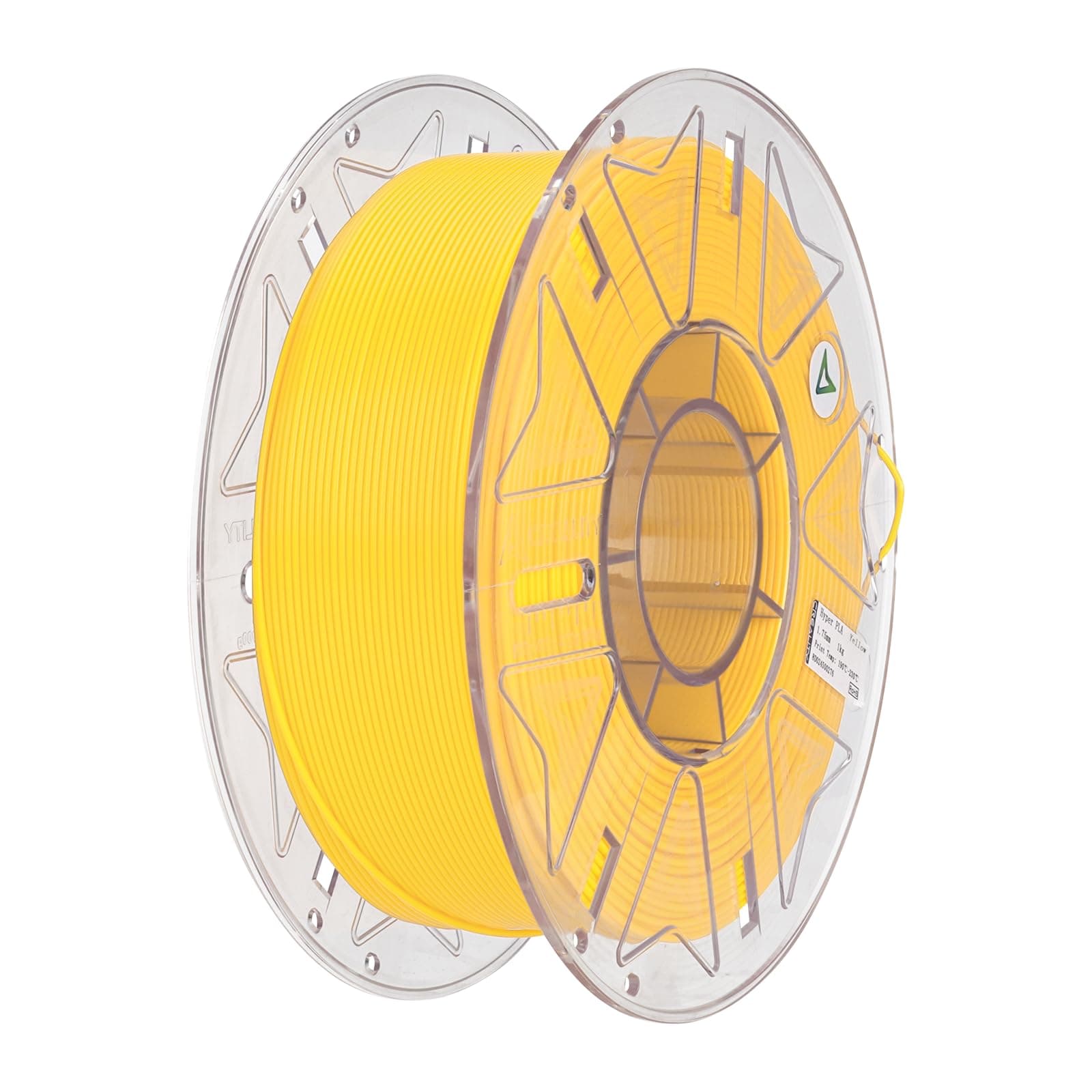 Creality PLA Filament 1.75mm for K2 Plus Combo, RFID 3D Printer Filament PLA for High Speed 30-600mm/s, 1kg(2.2lbs)/Spool Hyper PLA Filament Support CFS, Fits for Most 3D Printers(Yellow)Global Recycled StandardGlobal Recycled StandardGlobal Recycled Standard
