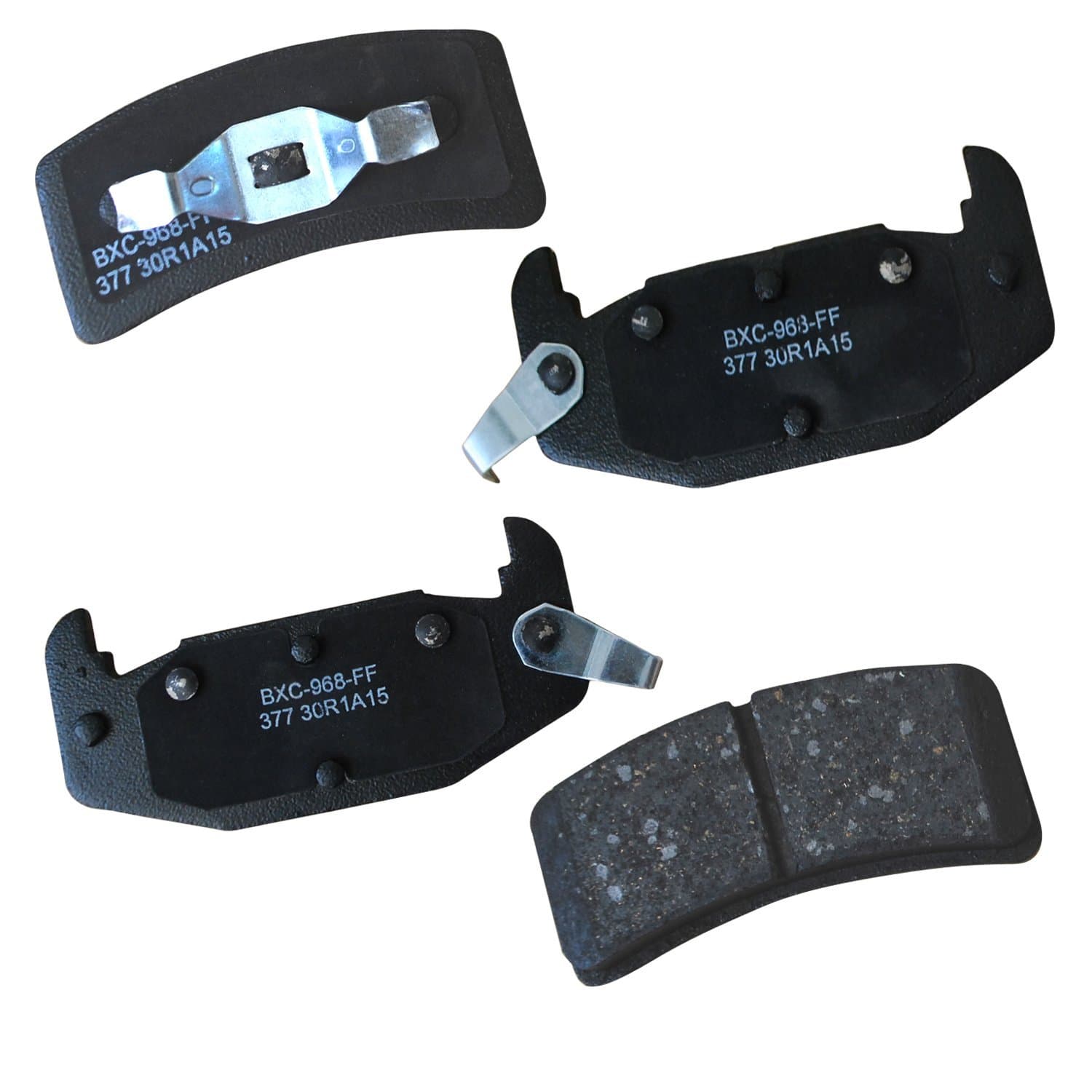 Bendix Premium SBC377 Ceramic Rear Brake Pads for Buick Regal 1993-1988, Chevrolet Lumina 1994-1990, Lotus Elan 1992-1990, Oldsmobile Cutlass Supreme 1993-1988, Pontiac Grand Prix 1993-1988