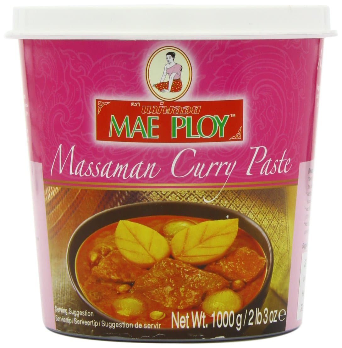 Mae Ploy Massaman Curry Paste 1 Kg (Pack of 2)