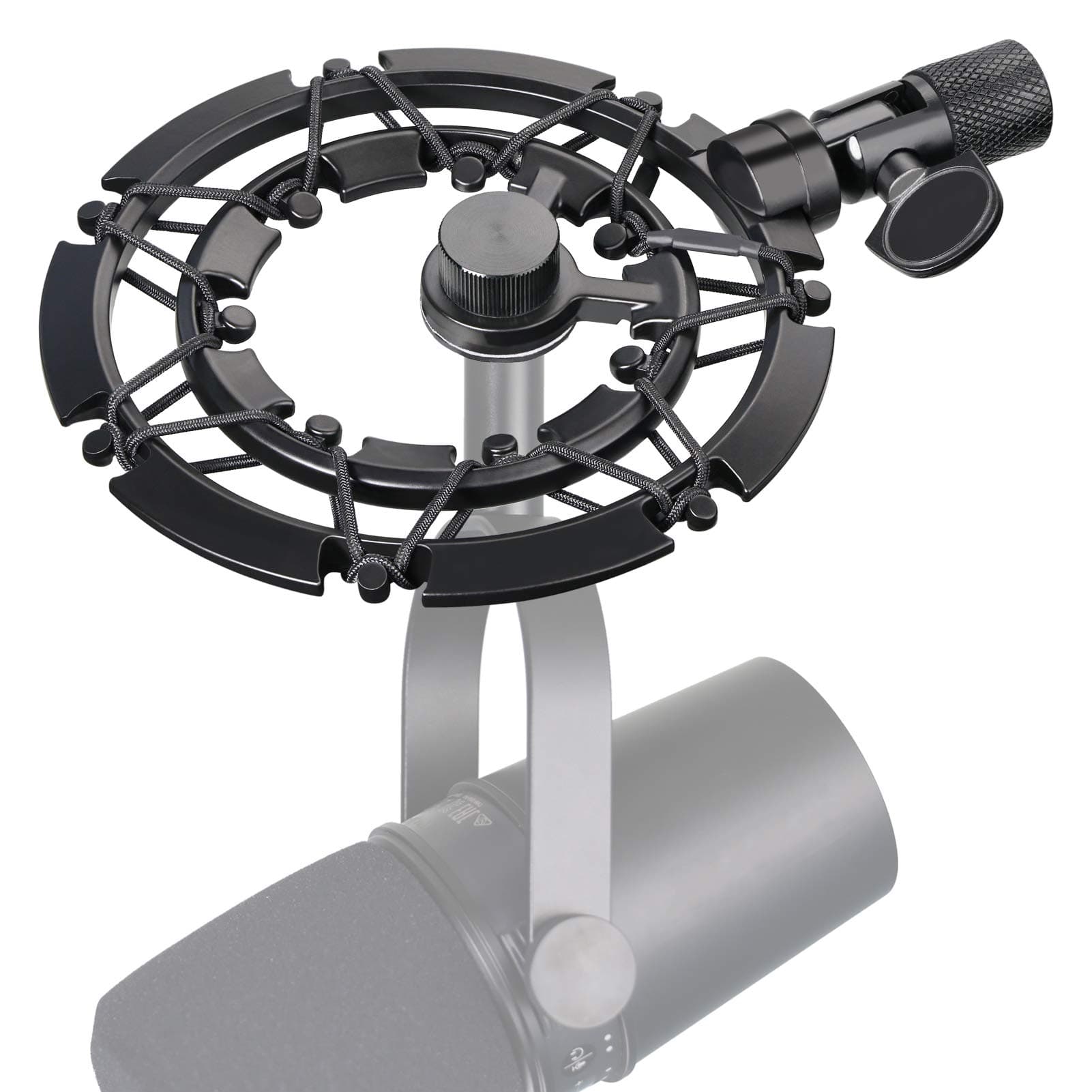 Shure MV7 Microphone Shock Mount Reduces Vibration Noise