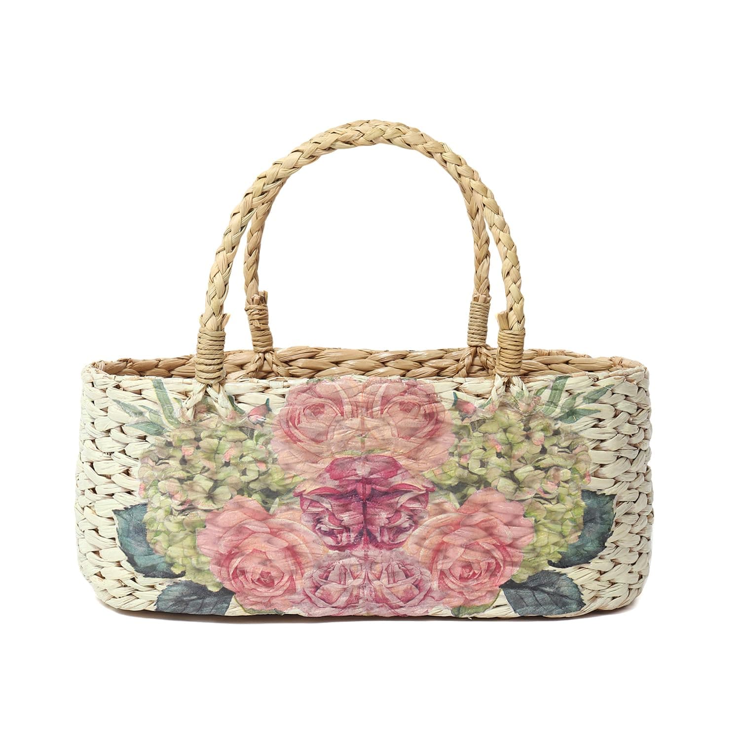 Wicker Hamper Basket | Bamboo Baskets | Cane Fruit Basket | Basket for Gift Hamper | Rattan Basket | Decorative Fruit Gift Baskets (Design 16)