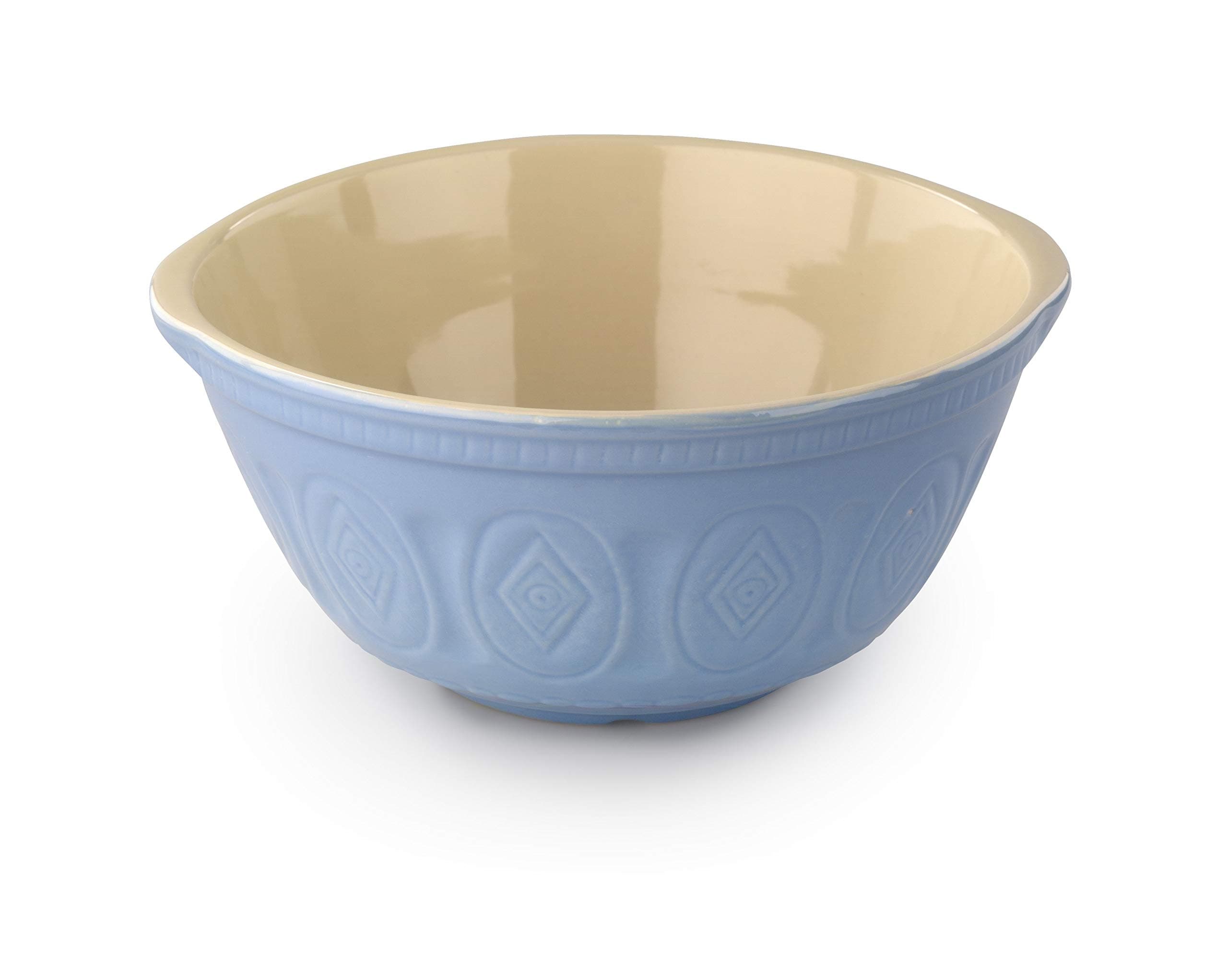 Blue & Cream Mixing Bowl
