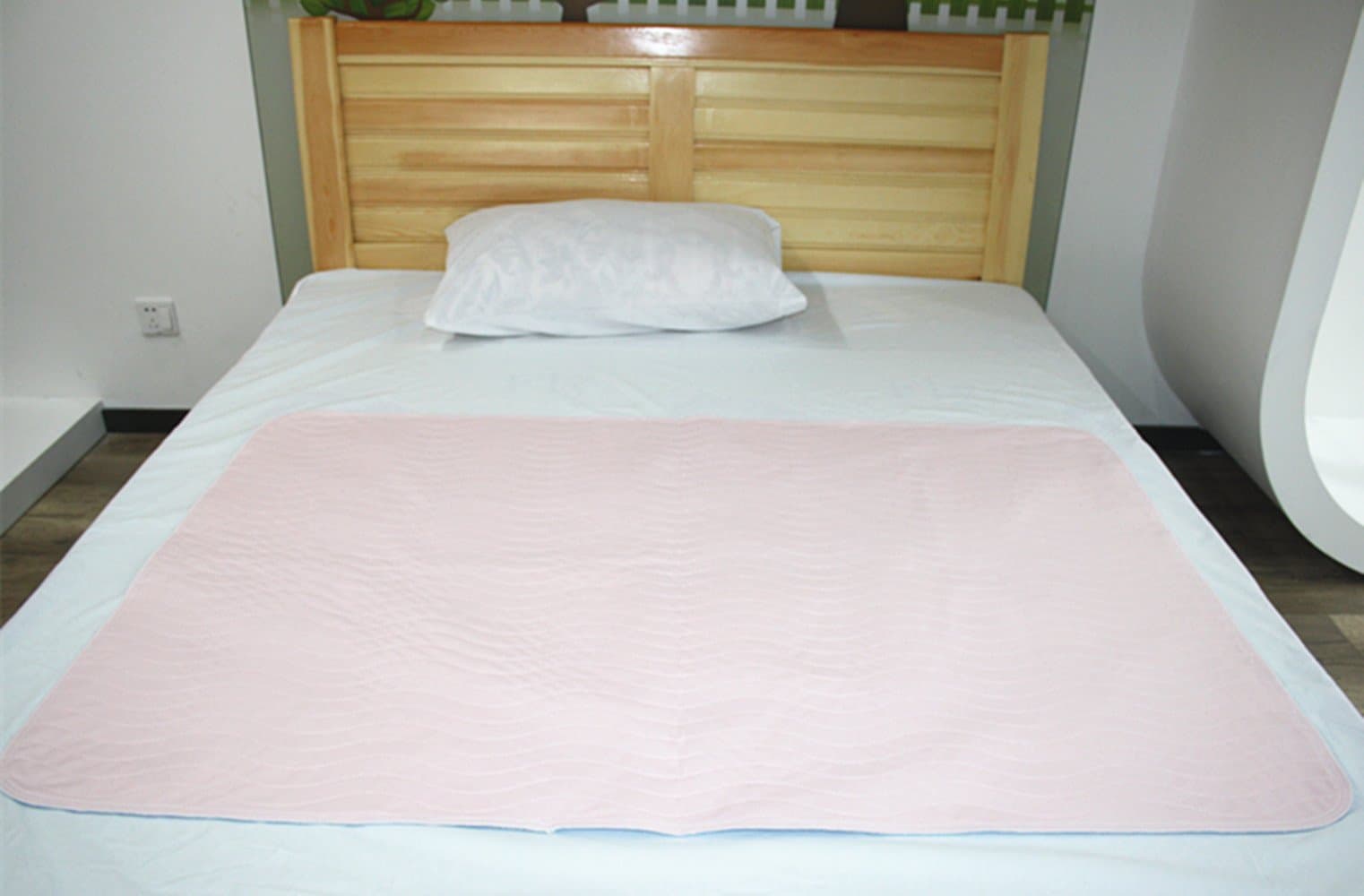 Reusable Incontinence Bed Pad - 34"x52" Large Size Sheet Protector Heavy Duty Ultra Soft Washable Underpads for Adult, Child, Pets ,1pack