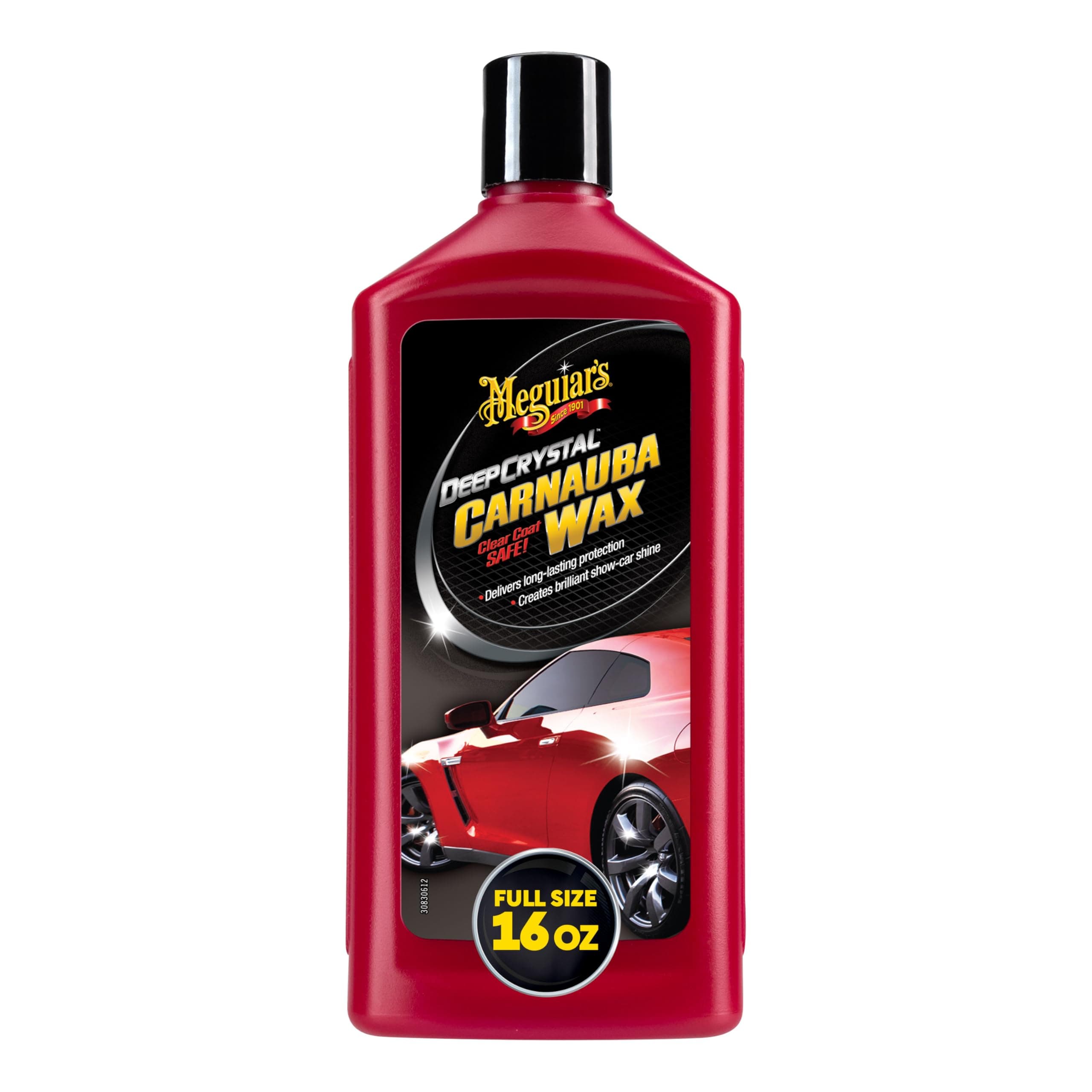 Meguiar's Deep Crystal Carnauba Wax - 16 Oz Bottle