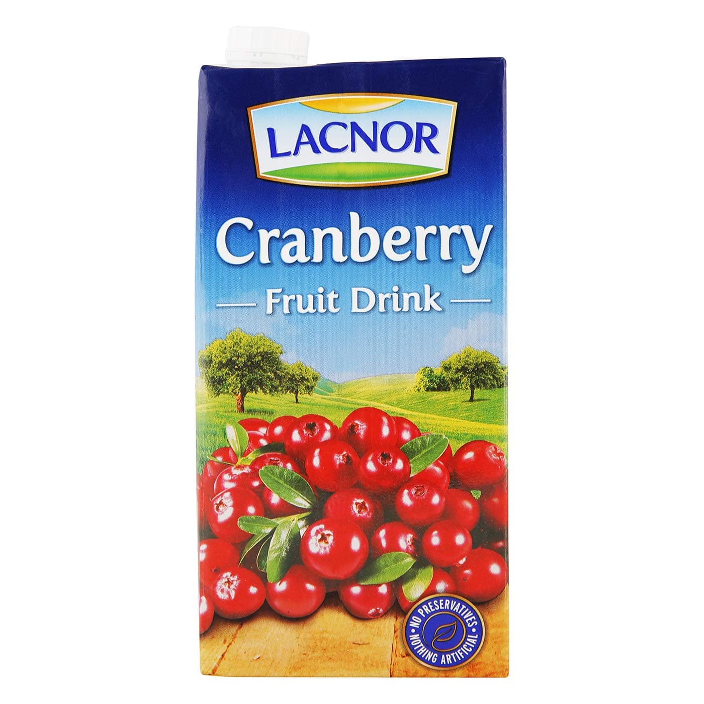 Lacnor Essentials Cranberry Fruit Drink 1Litre