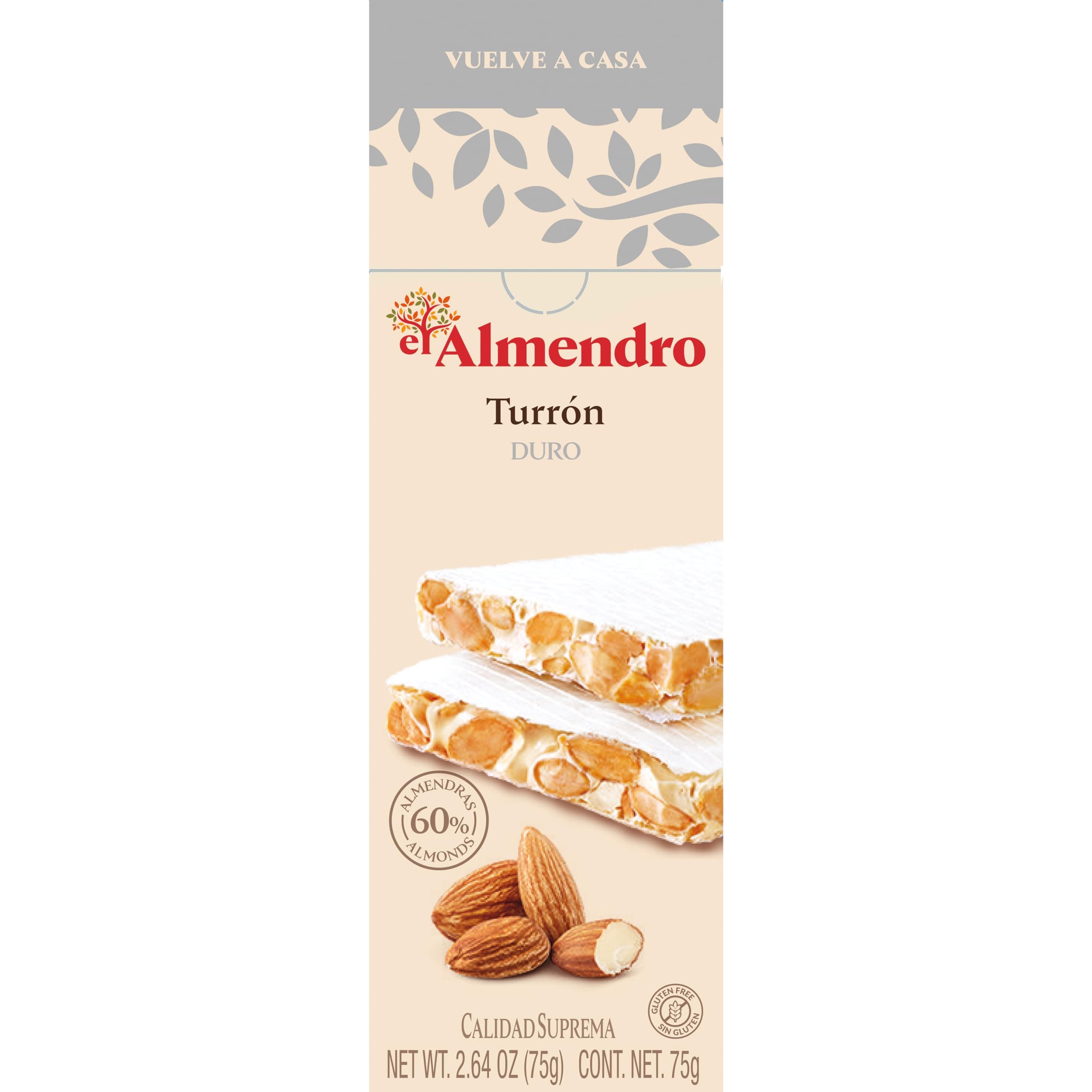 El Almendro Turron De Almd Crujient 75 Grams