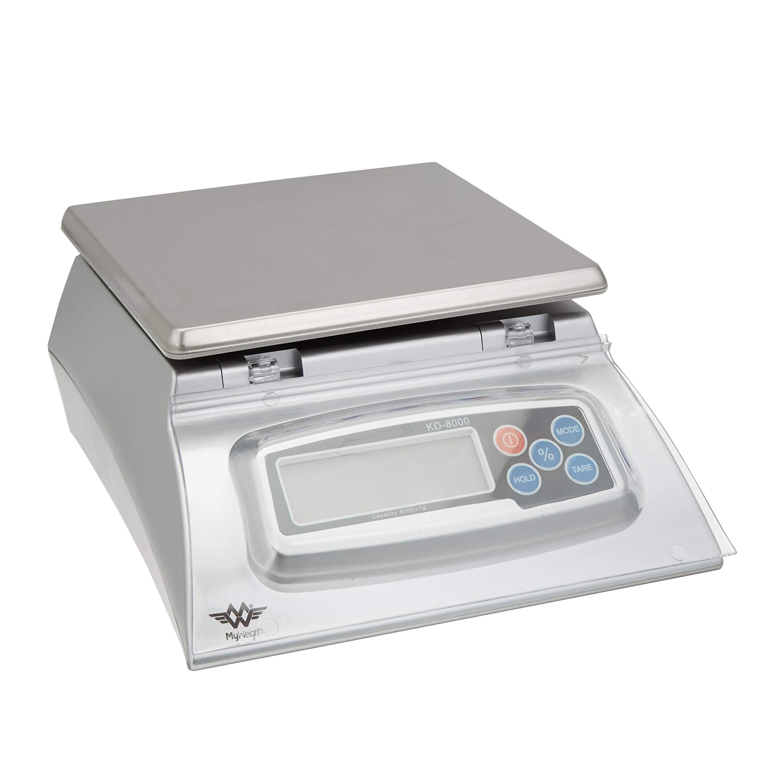 My Weigh Bakers Math Kitchen Scale by t - KD8000, Silver