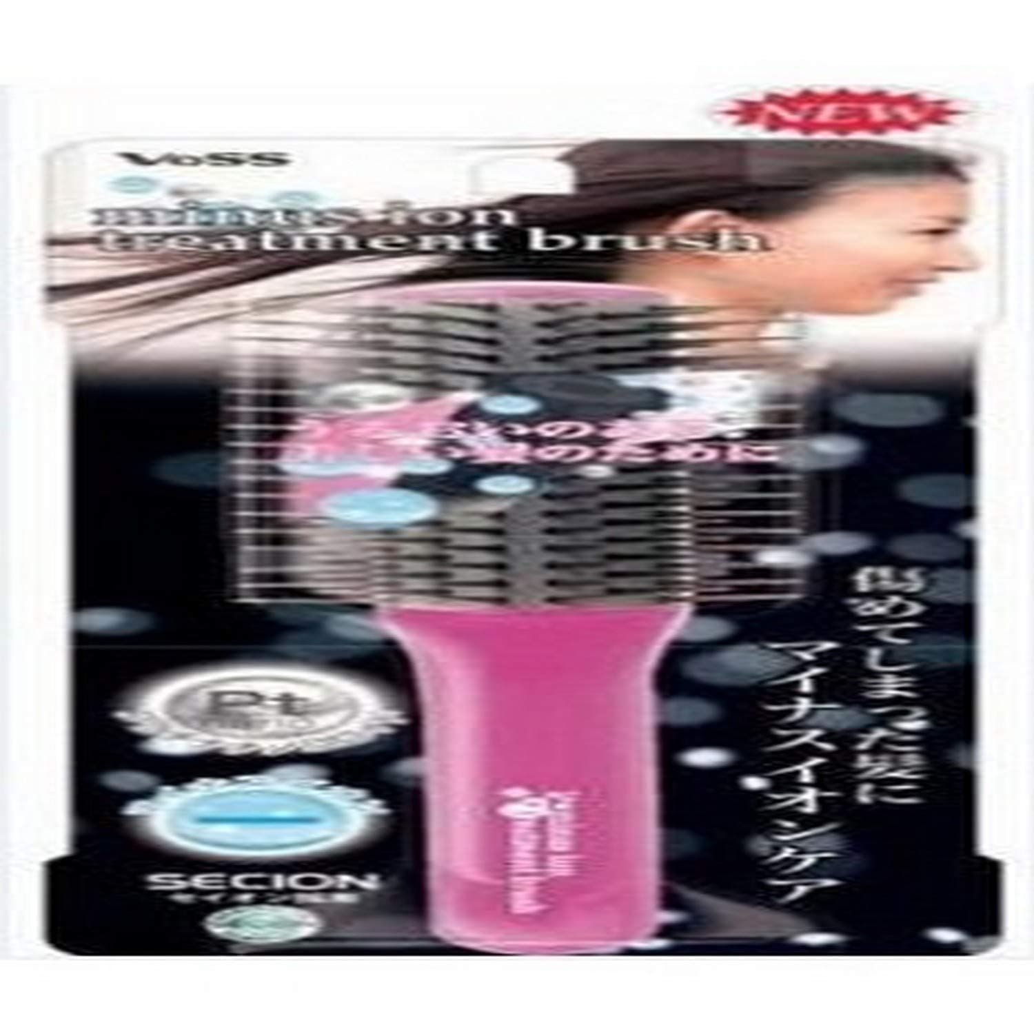 Beth Negative Ion Treatment Blow Brush (Small), Clear