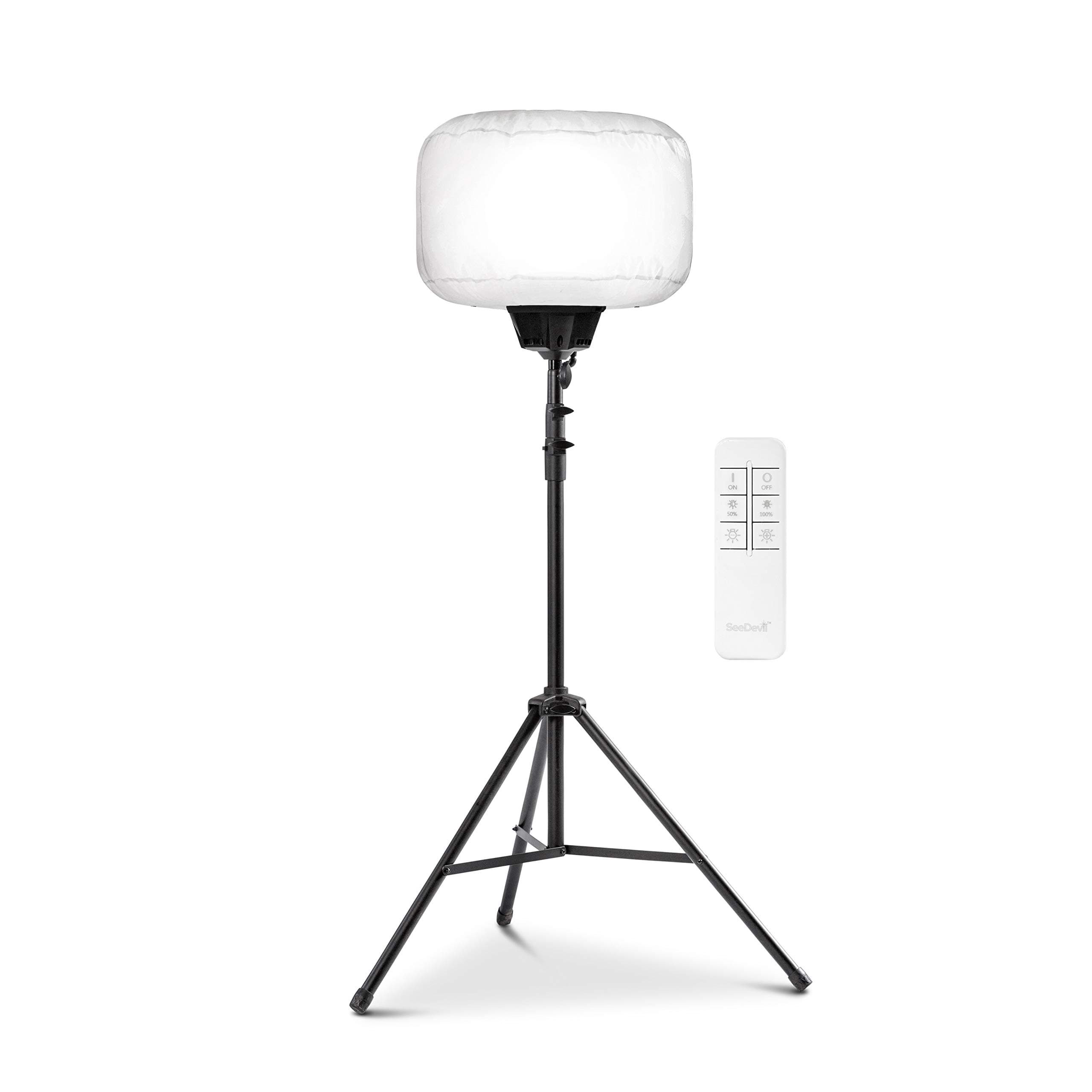 SD-60W-KIT-G1 60 Watt Balloon Light Kit (w/LED Balloon Light Fixture, White Balloon Diffuser, 6.5ft Tripod, Carry Bags + Basic mounts)