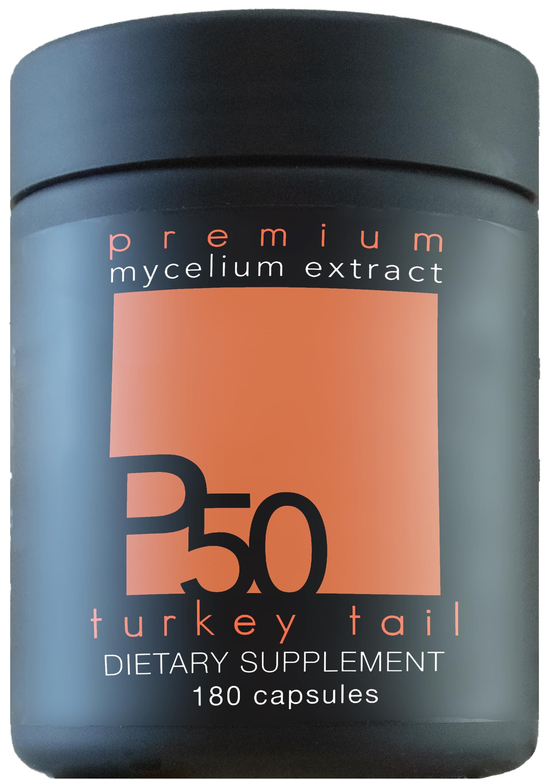 PSP-50 (Turkey Tail Extract - 180 v-Capsules - Covers Two Months)