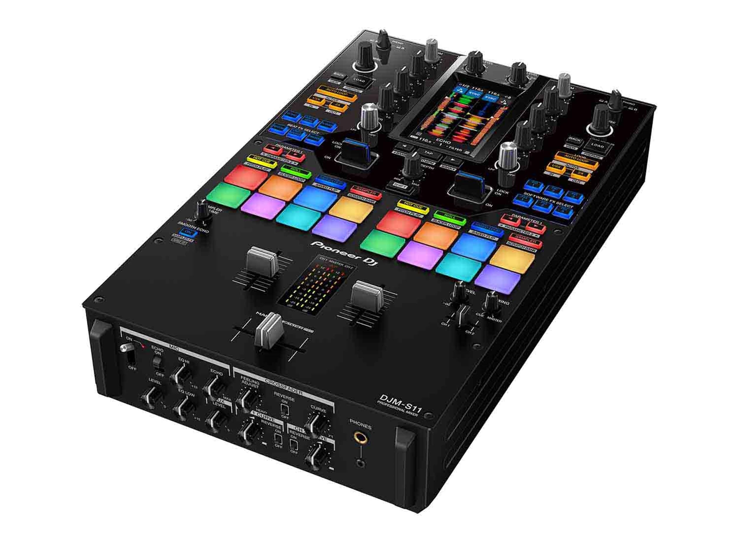 DJM-S11 Professional Scratch Style 2-Channel DJ Mixer for Serato DJ Pro or Rekordbox