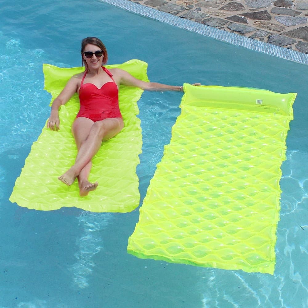 SunSplash Smart Float for Swimming Pools, Yellow 2-Pack