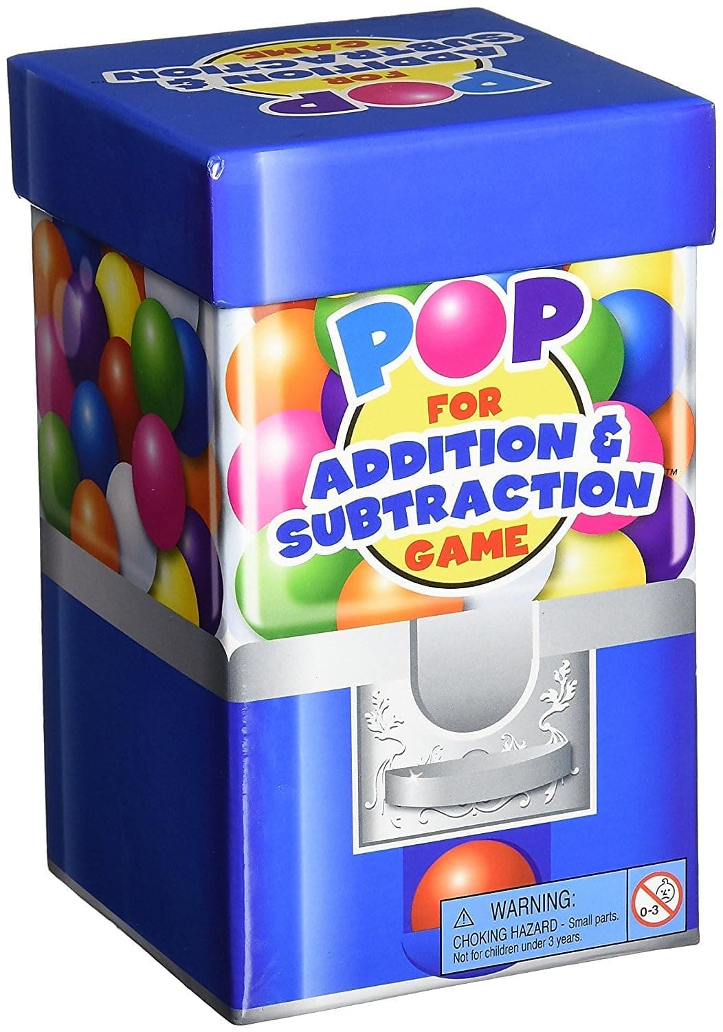 Pop for Addition & Subtraction Math Game - Number Flash Cards, Math Manipulatives, Classroom Must Haves, Homeschool, Montessori, Board Games, Gifts for Boys and Girls