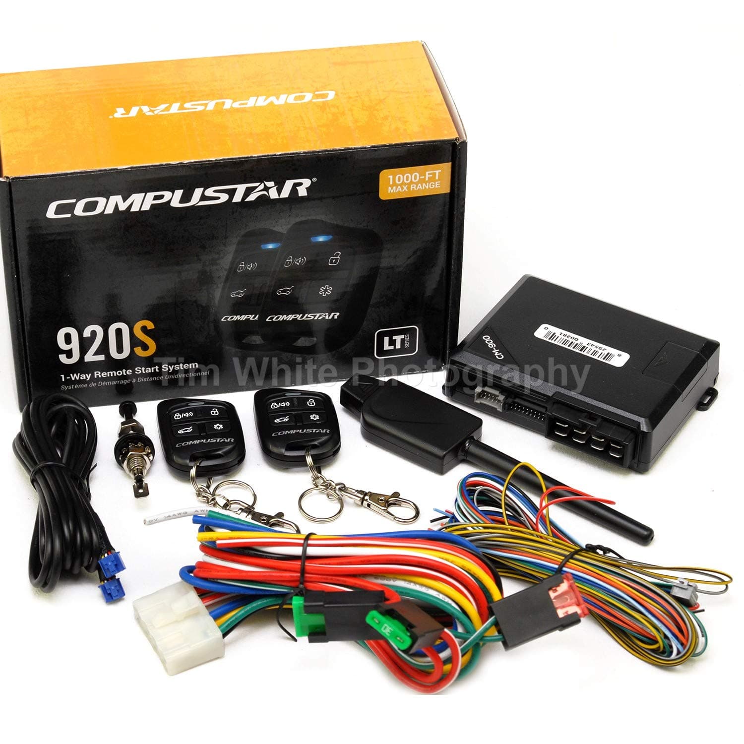 CS920-S (920S) 1-way Remote Start and Keyless Entry System with 1000-ft Range