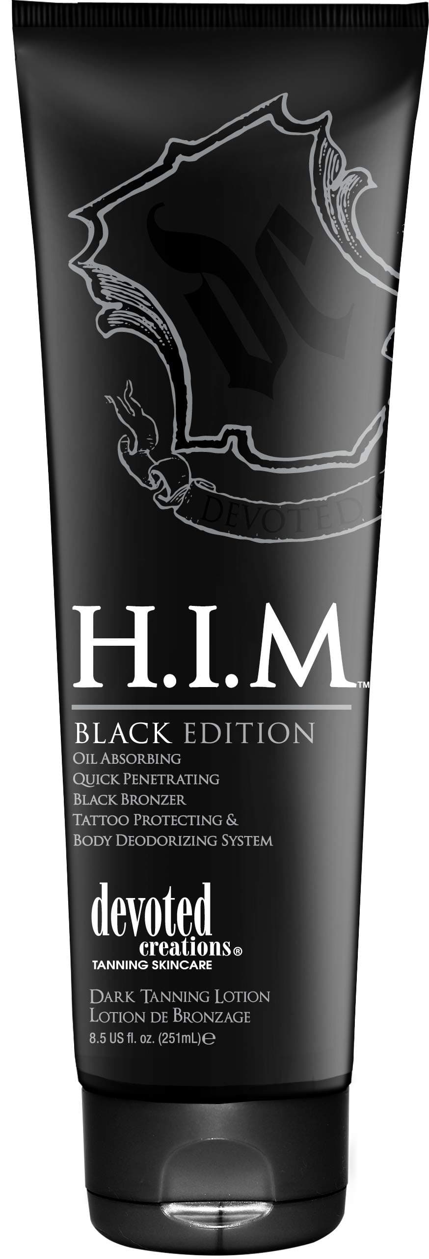 Devoted Creations Black Edition H.I.M. Solarium Cosmetics Tanning Accelerator