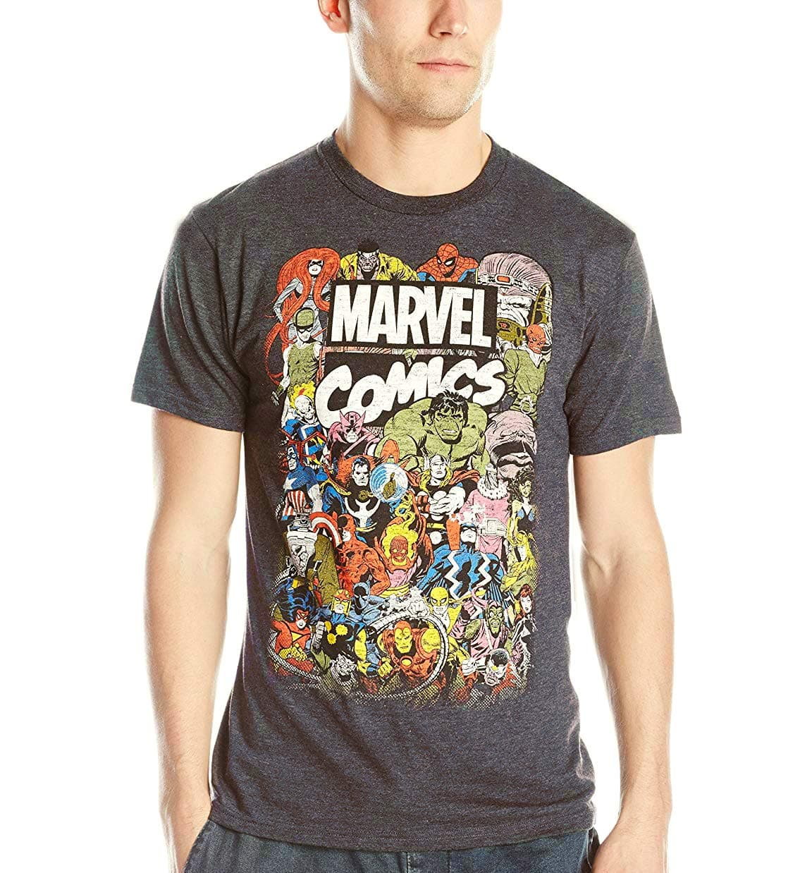 MarvelMen's Avengers Comics Crew T-Shirt