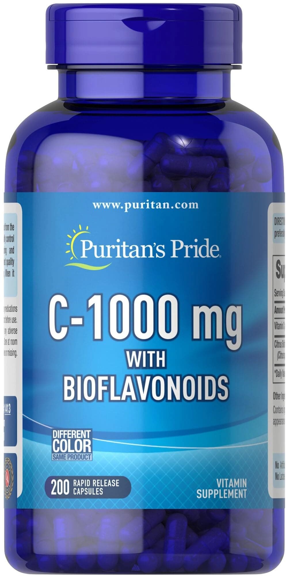 Vitamin C with Bioflavonoids Capsules, 6 Month Supply