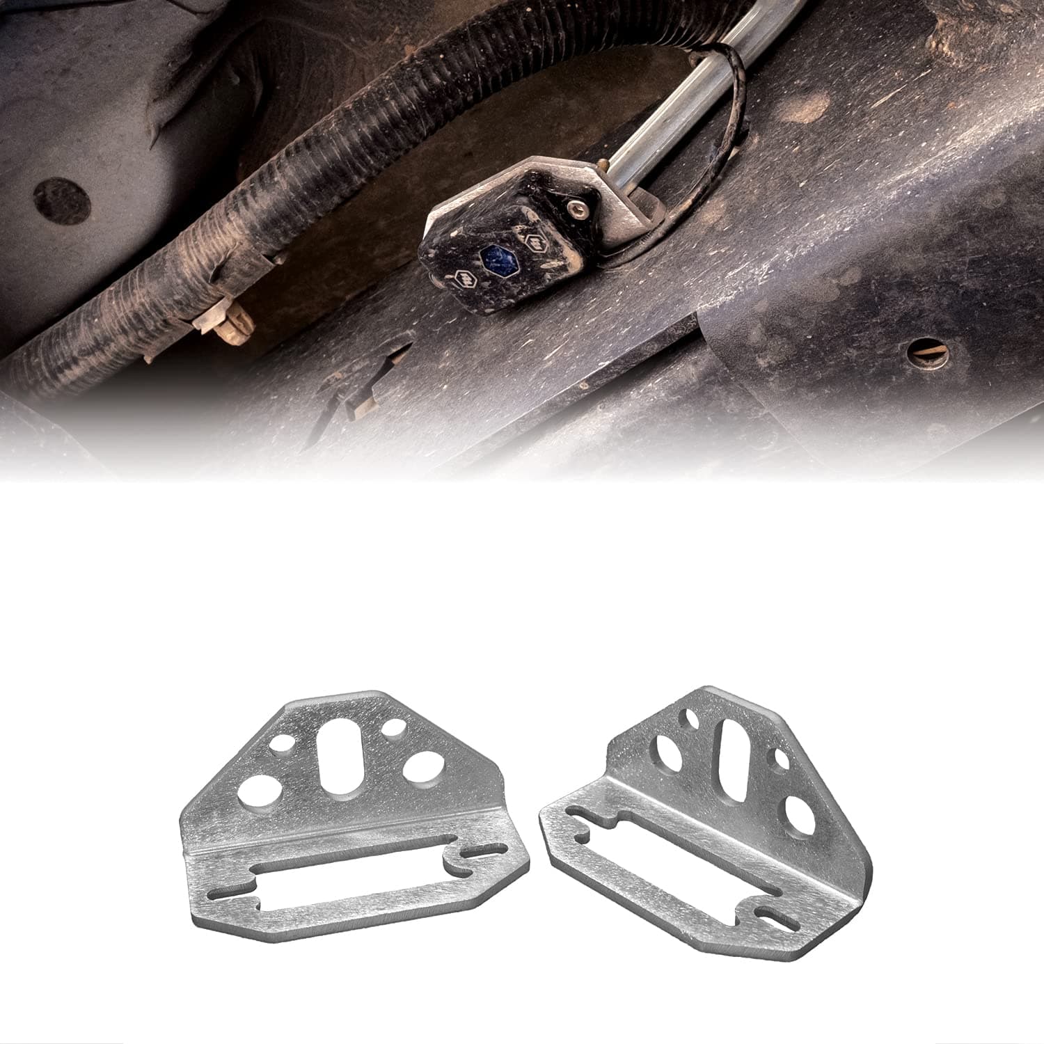 Rock Light Mount Compatible with Baja Designs Rock Lights | Quick & Easy Installation | Non-Magnetic | Made in The USA