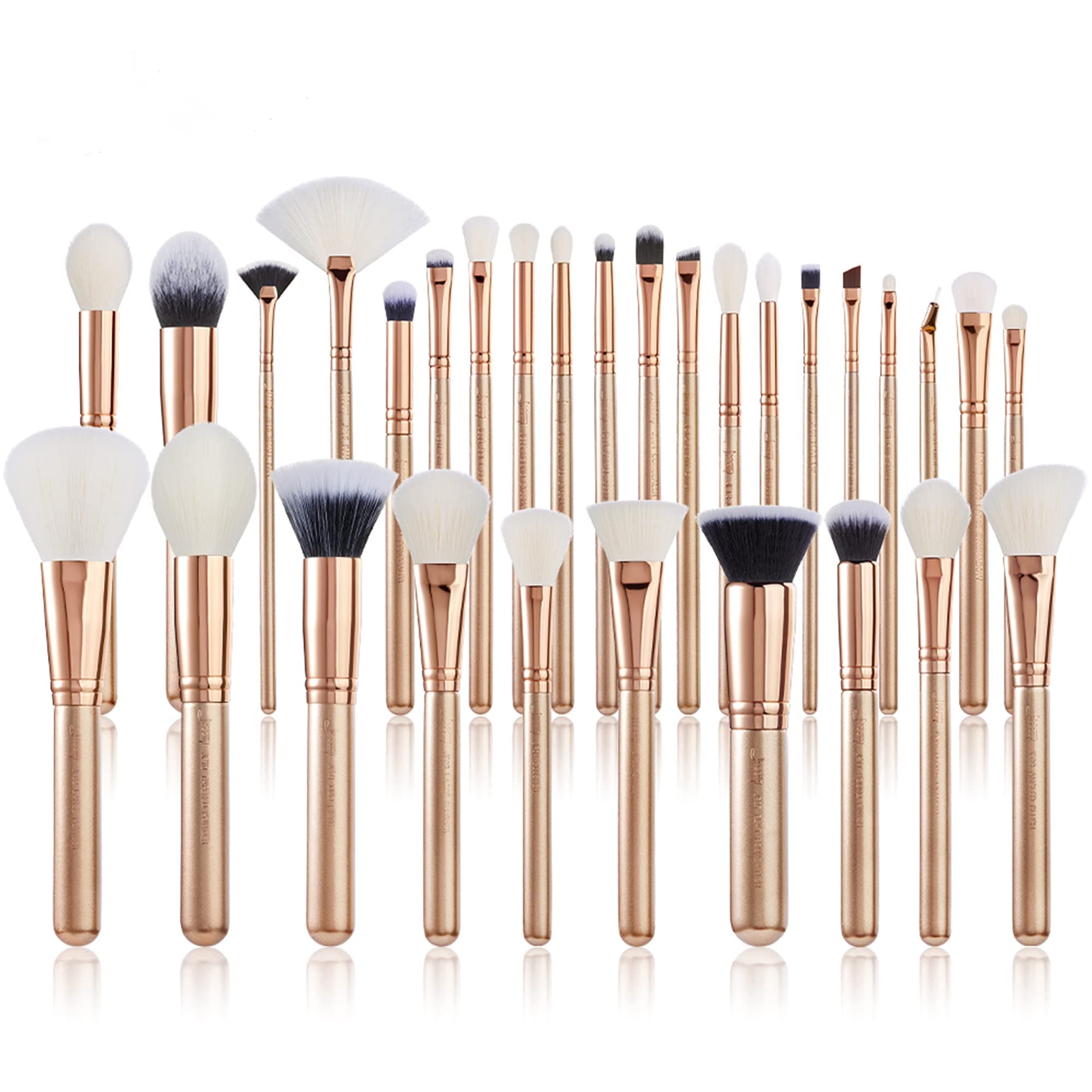 Jessup Professional Makeup Brush Set Gold