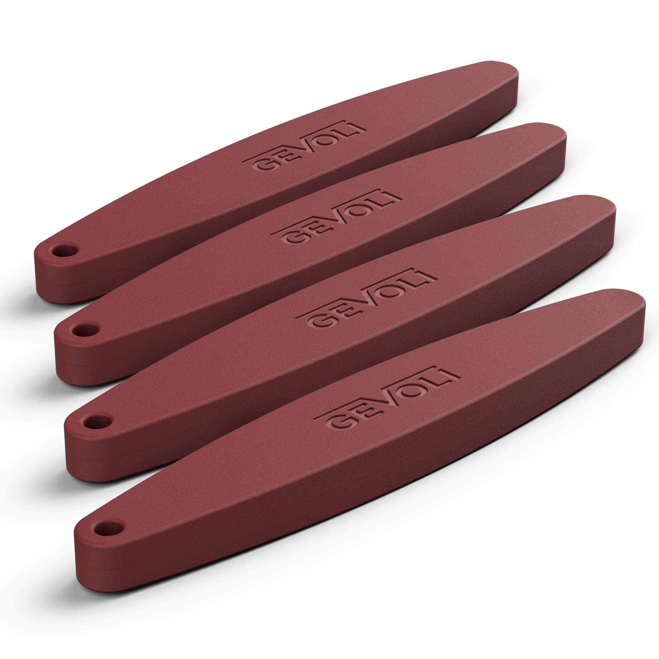 Sous Vide Weights, 4 Pack (Stain-Proof) Immersion Cooker Bag Weights - Improved Food Submersion vs Racks - Safe Food Grade BPA Free Silicone