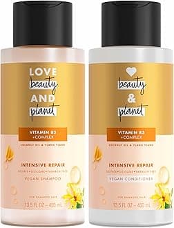 Love Beauty And Planet Shampoo and Conditioner, Coconut Oil & Ylang Ylang 13.5 oz, 2 count