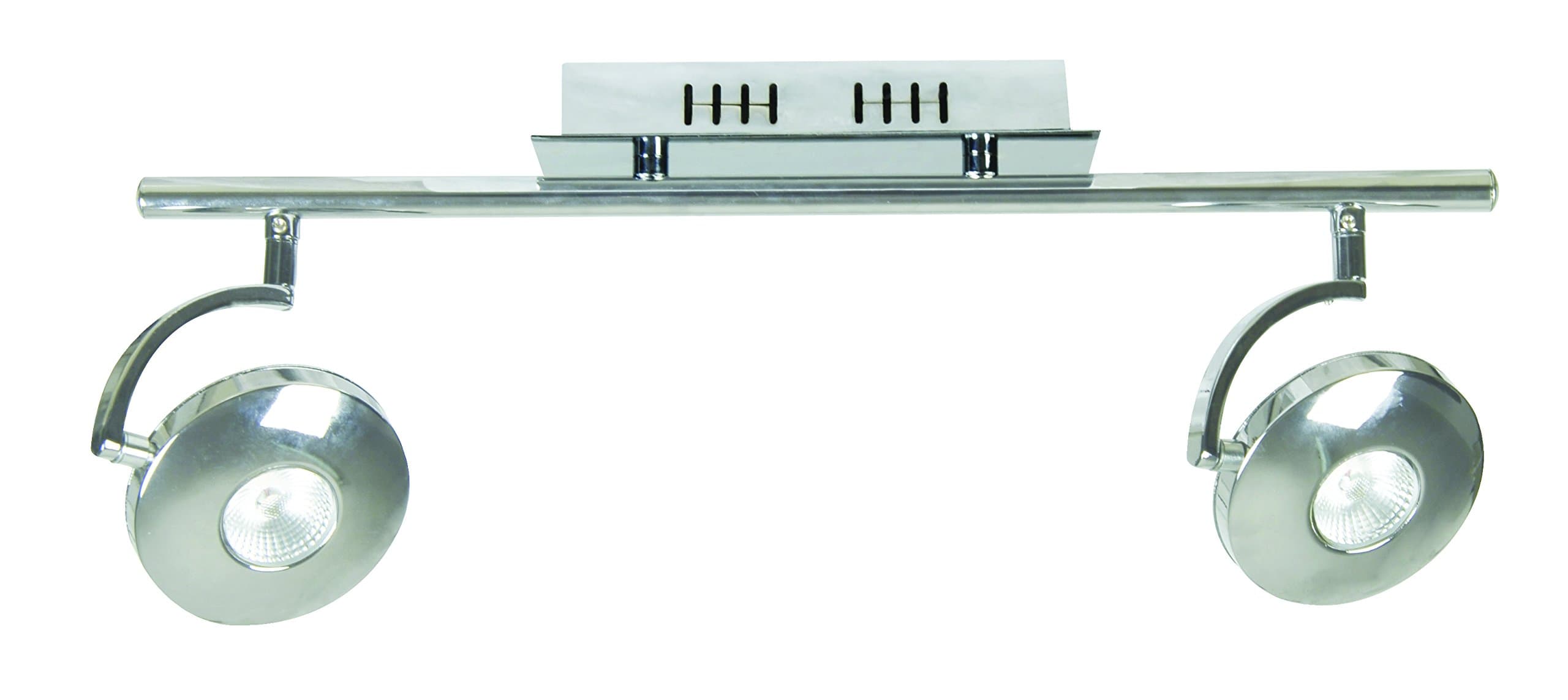 Ledlux Sirius Dimmable Light, Silver, 13 W, Chrome