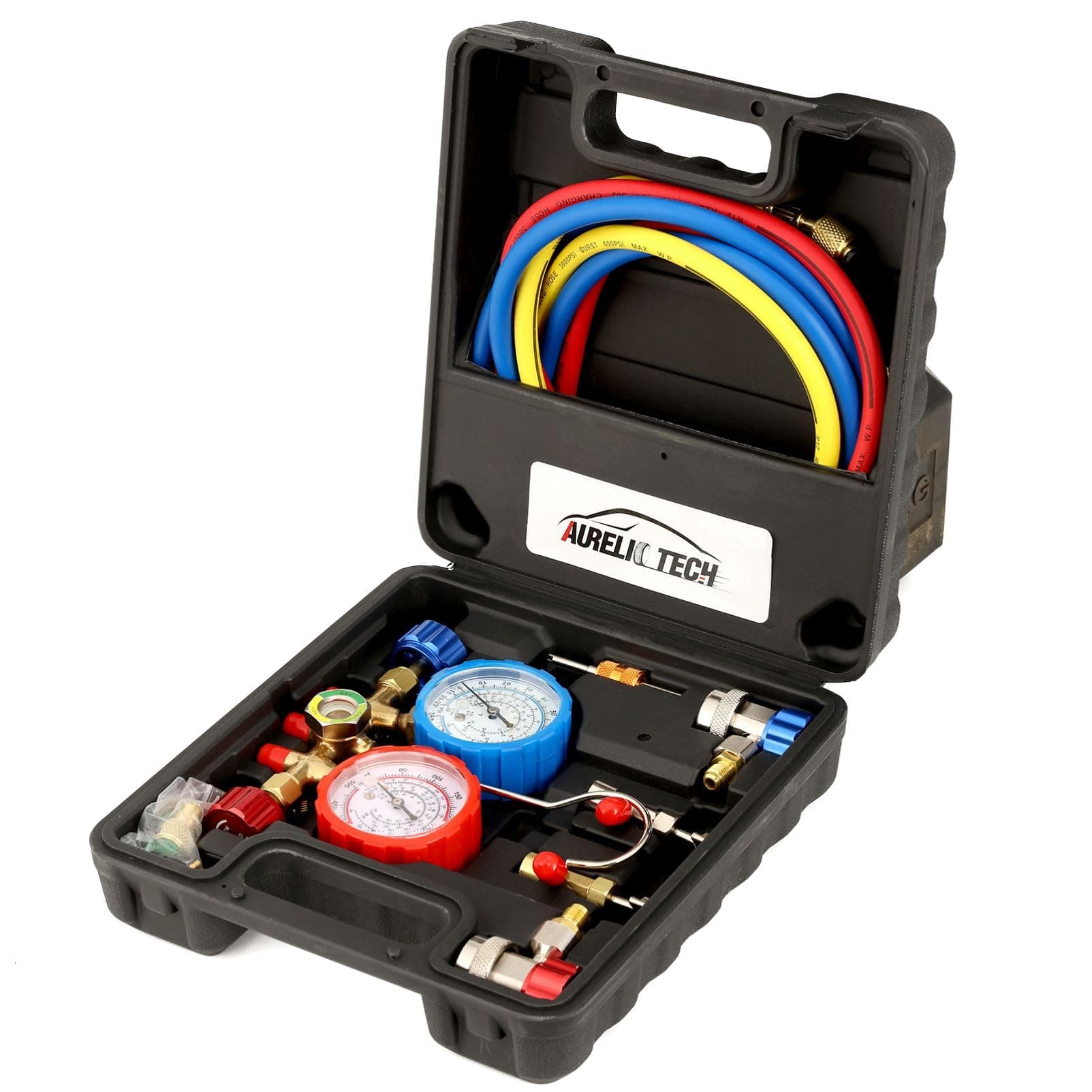 3 Way A/C Diagnostic Manifold Gauge Set