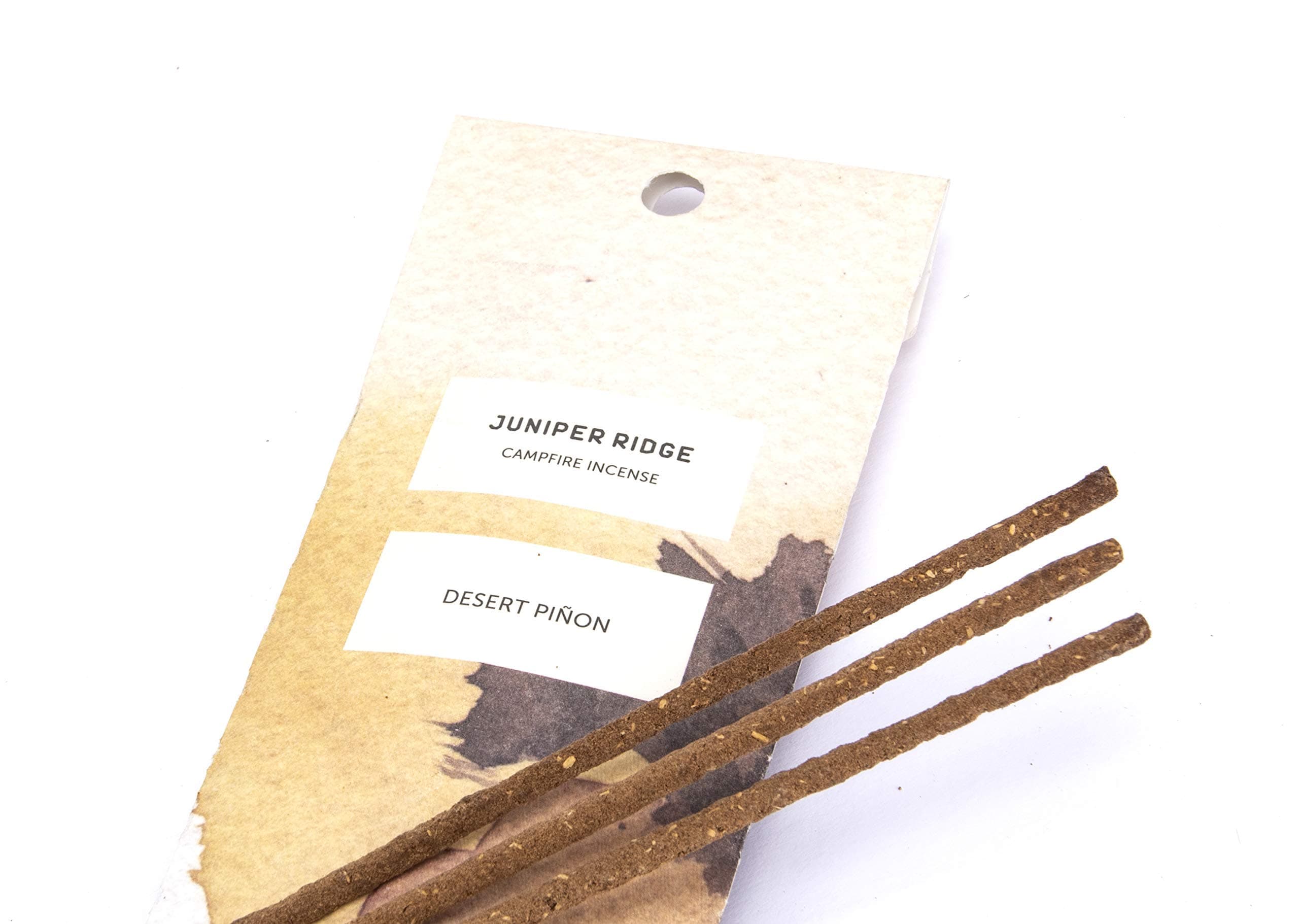 All-Natural Aromatic Campfire Incense - Long-Lasting Bamboo Sticks - Aromatherapy & Meditation Therapy - No Synthetic Fragrance - Desert Pinon - 20 Count