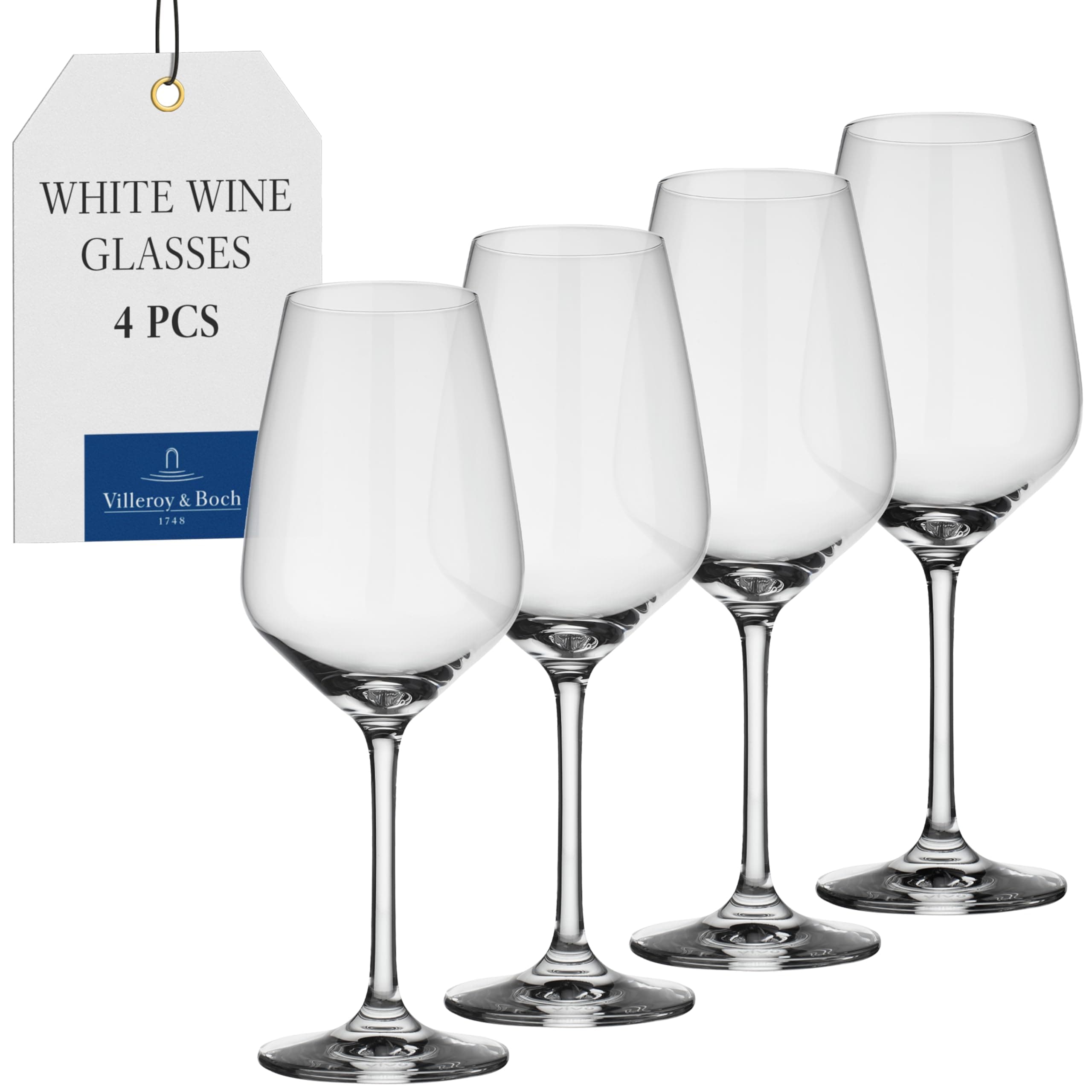 vivo - Villeroy & Boch Group Voice Basic Glas White Wine Goblet Set 4pcs EC