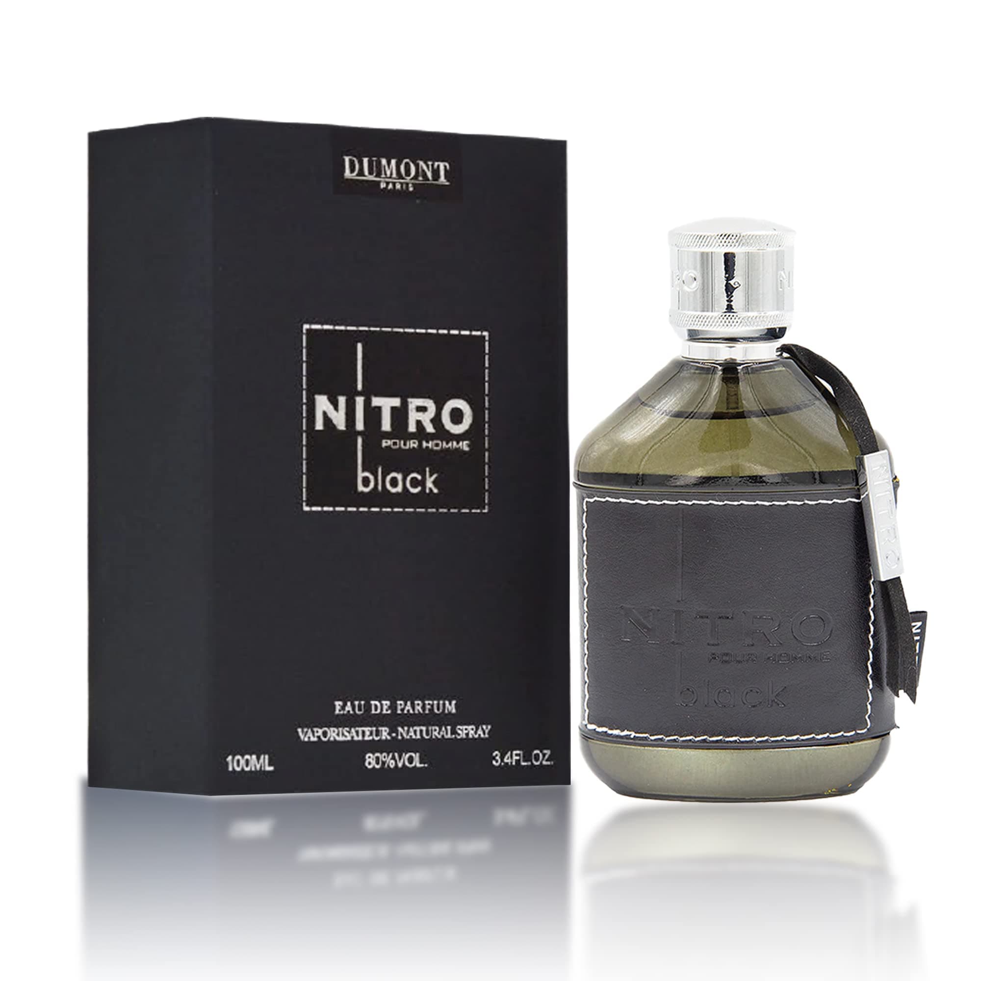 Nitro Black by Dumont for Men - 3.4 oz EDP Spray