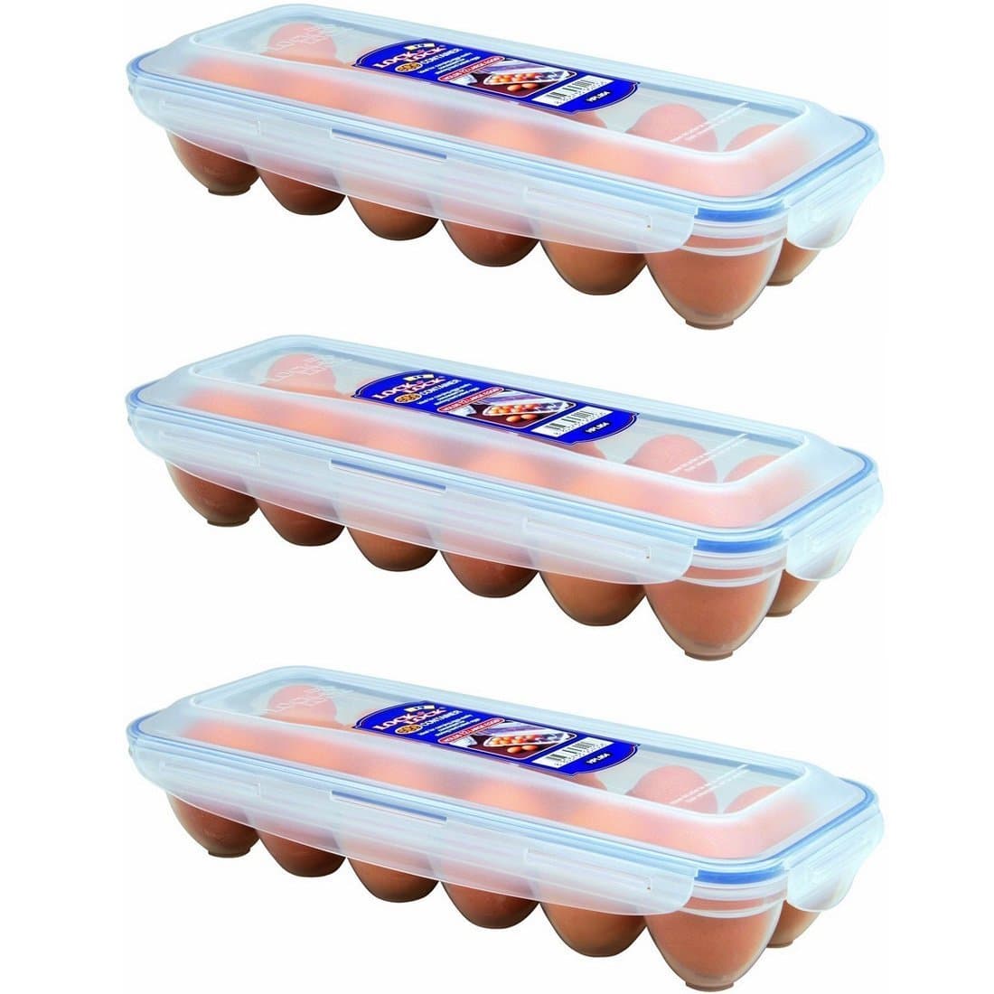 & Lock Eggs Dispenser, Holder for 12 Eggs (3) (Original Version)