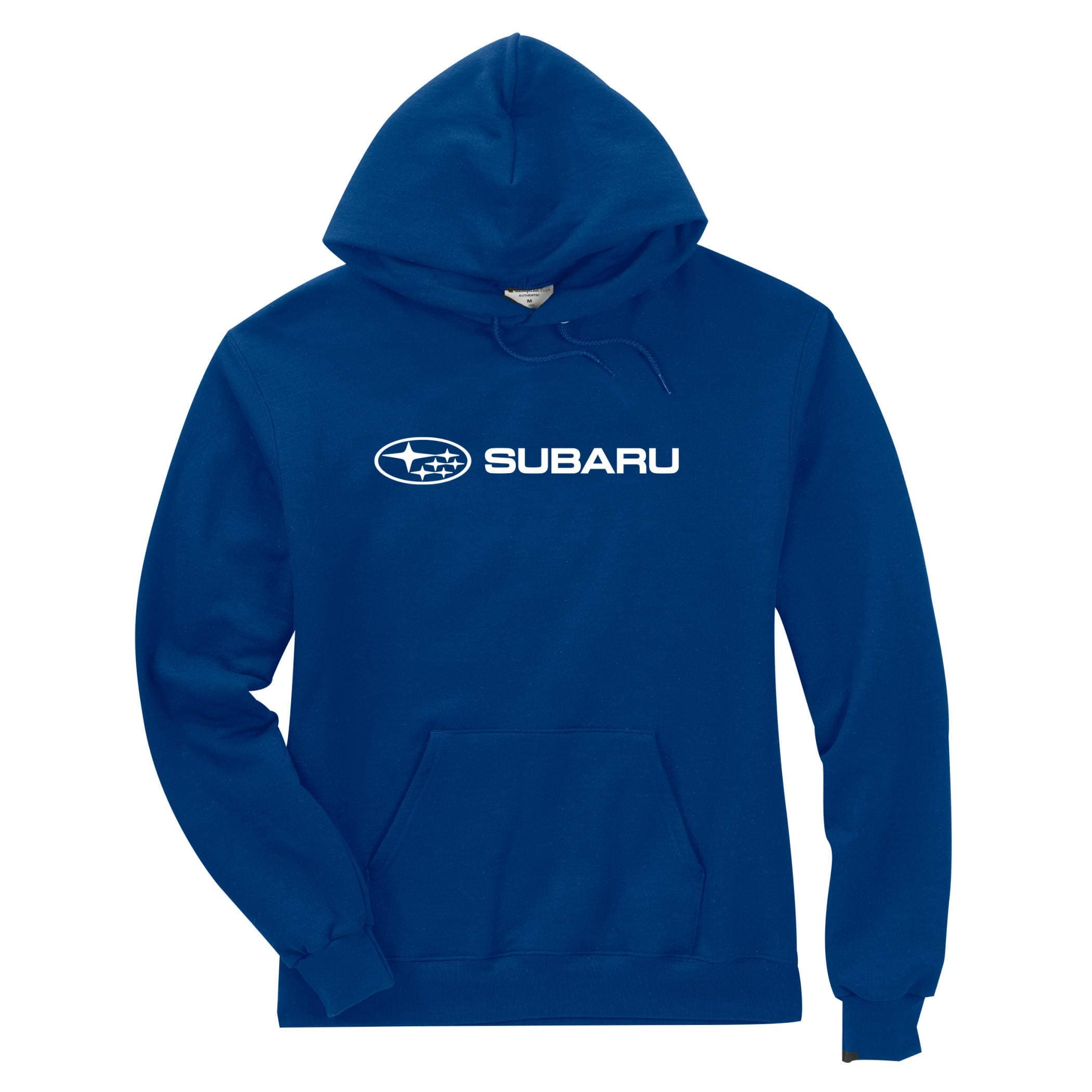 Subaru Genuine LOGO BLUE BASIC Pullover HOODIE Impreza STI WRX Forester Outback Ascent Legacy Crosstrek BRZ (XXL)