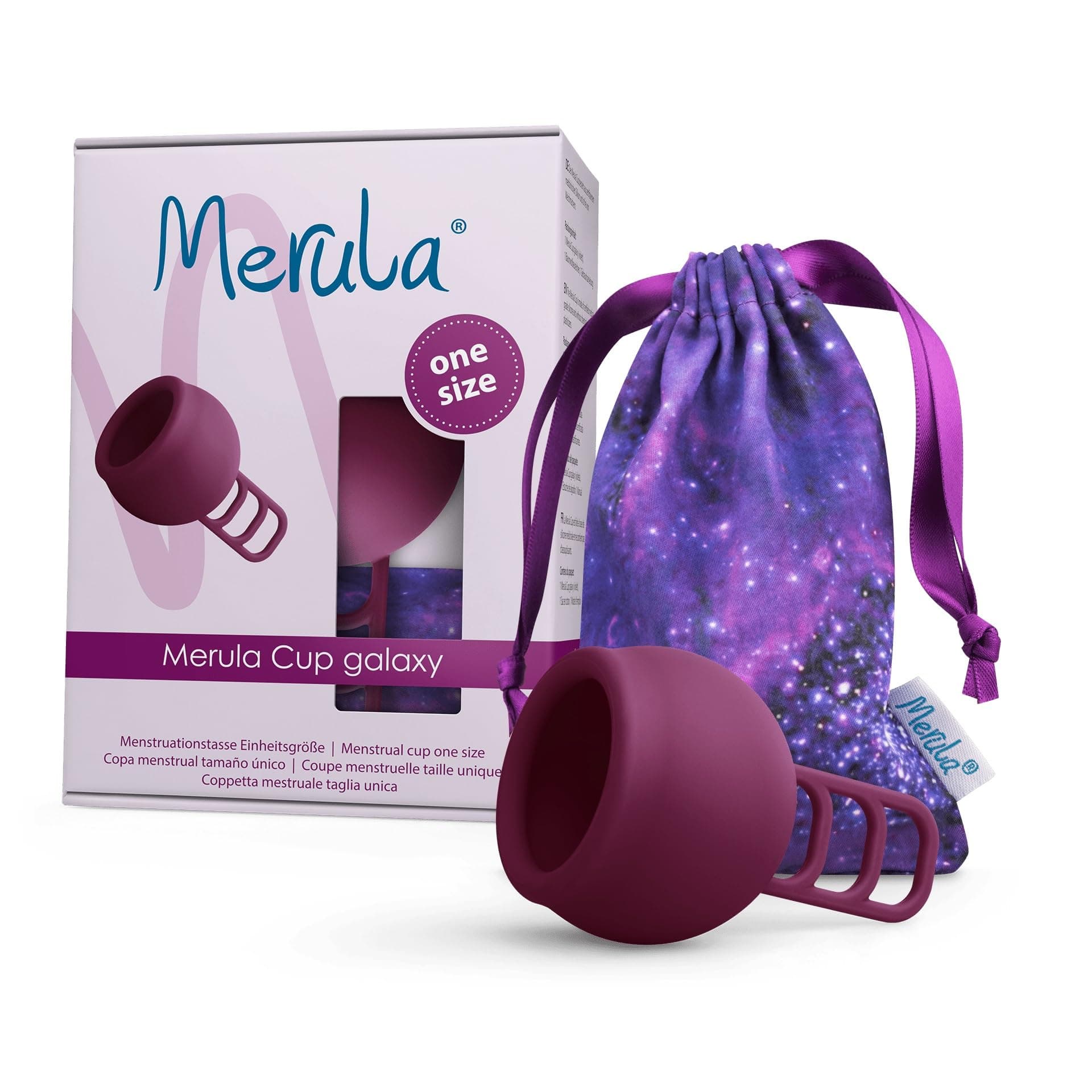 Cup Galaxy (Violet) - The one Size Menstrual Cup