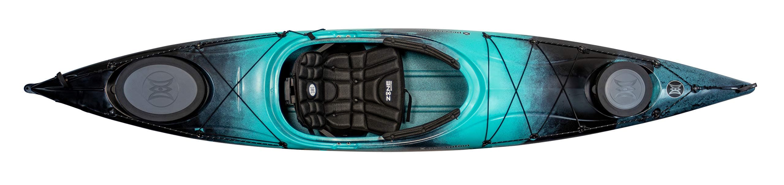 Kayaks Carolina 12 | Sit Inside Touring Kayak | Large Front and Rear Storage | 12'