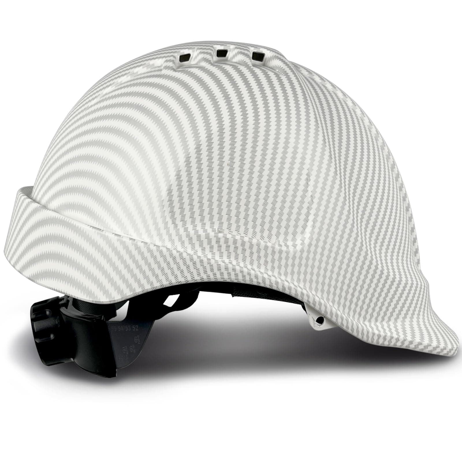 Safety Helmet Cap Style ABS Work Hard Hat Vented Hardhats for Men Carbon Fiber Pattern Industrial ANSI z89.1 OSHA