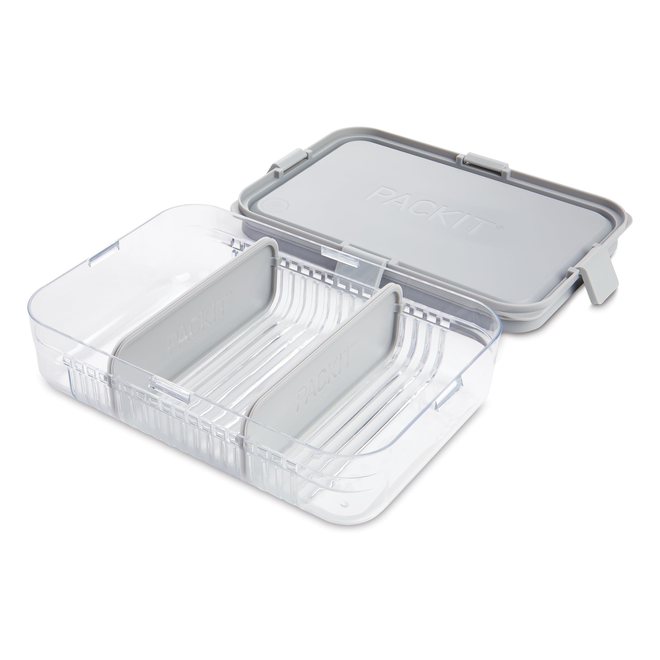 Packit, Bento Mod Lunch Steel Gray