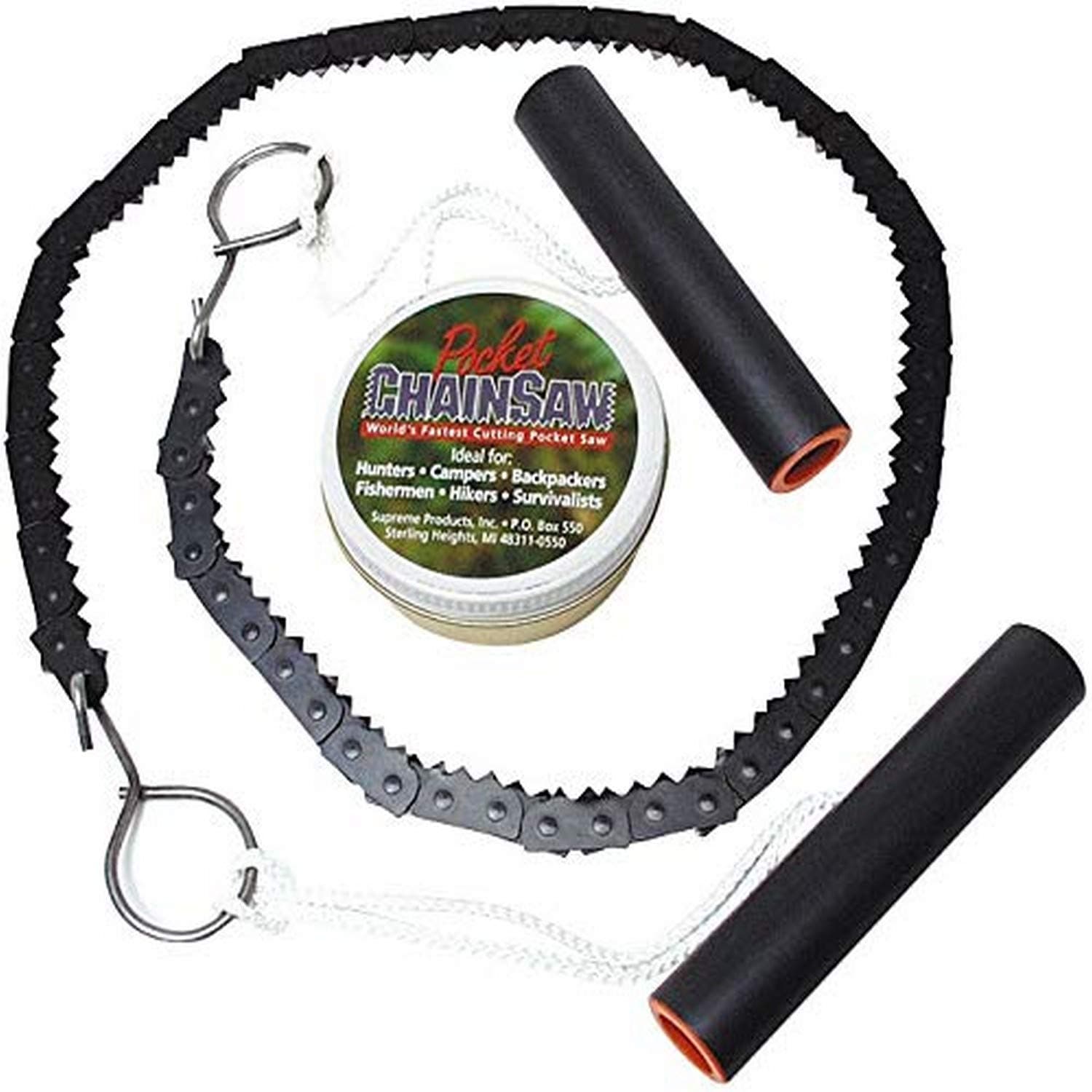 Supreme Glow PS1102-BRK Pocket Chainsaw, Black, 28"