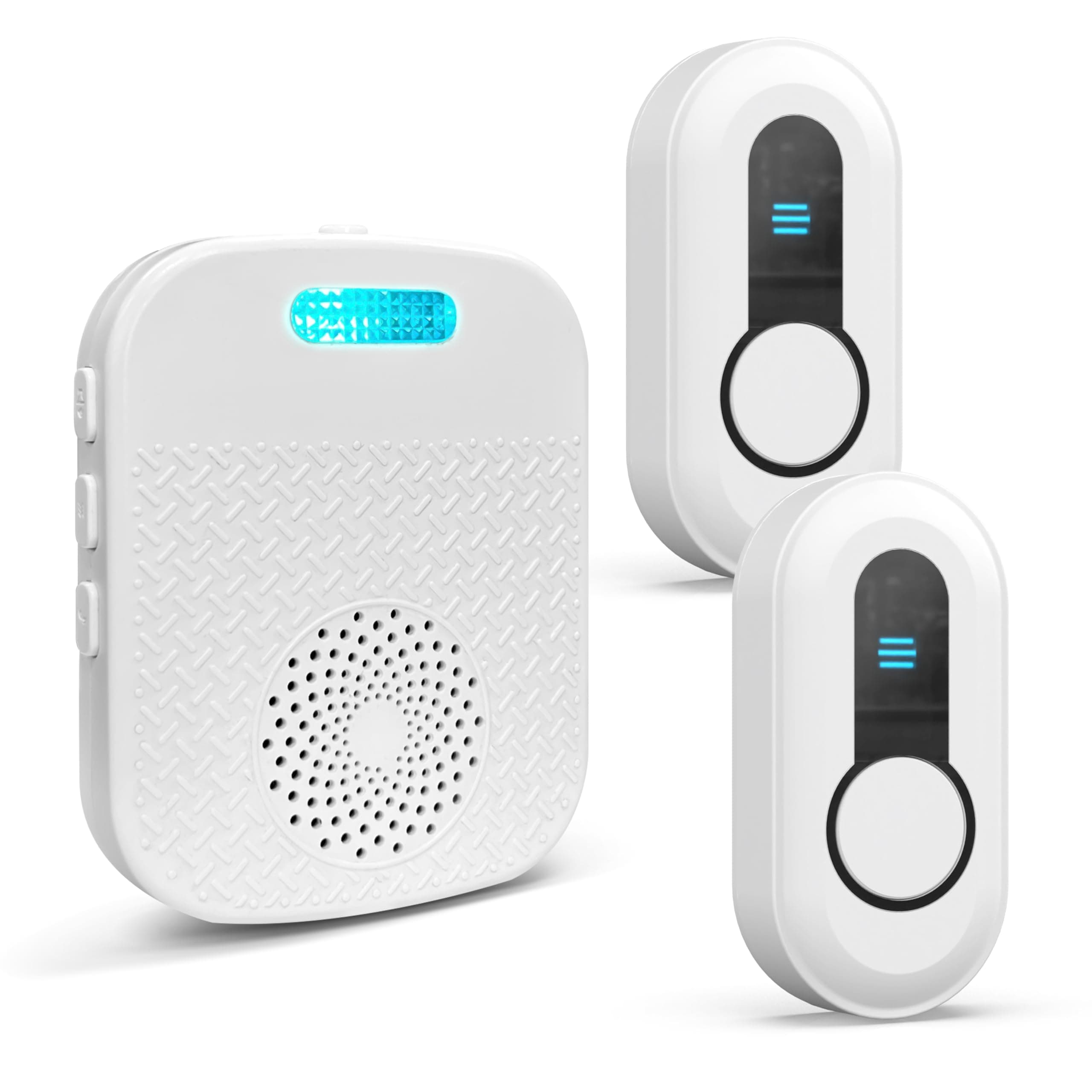 - Caregiver Call Button Beeper Pager System Rechargeable & Portable Receiver with 500Ft Range Alert Button Call Bell for Elderly/Patient/Disabled at Home/Hospital/Clinic