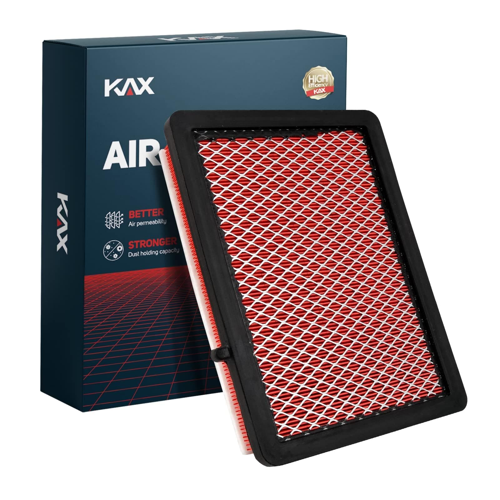 KAX Premium Engine Air Filter, CA12260 Replacement for Chevrolet Equinox 2018-2026, GMC Terrain 2018-2026