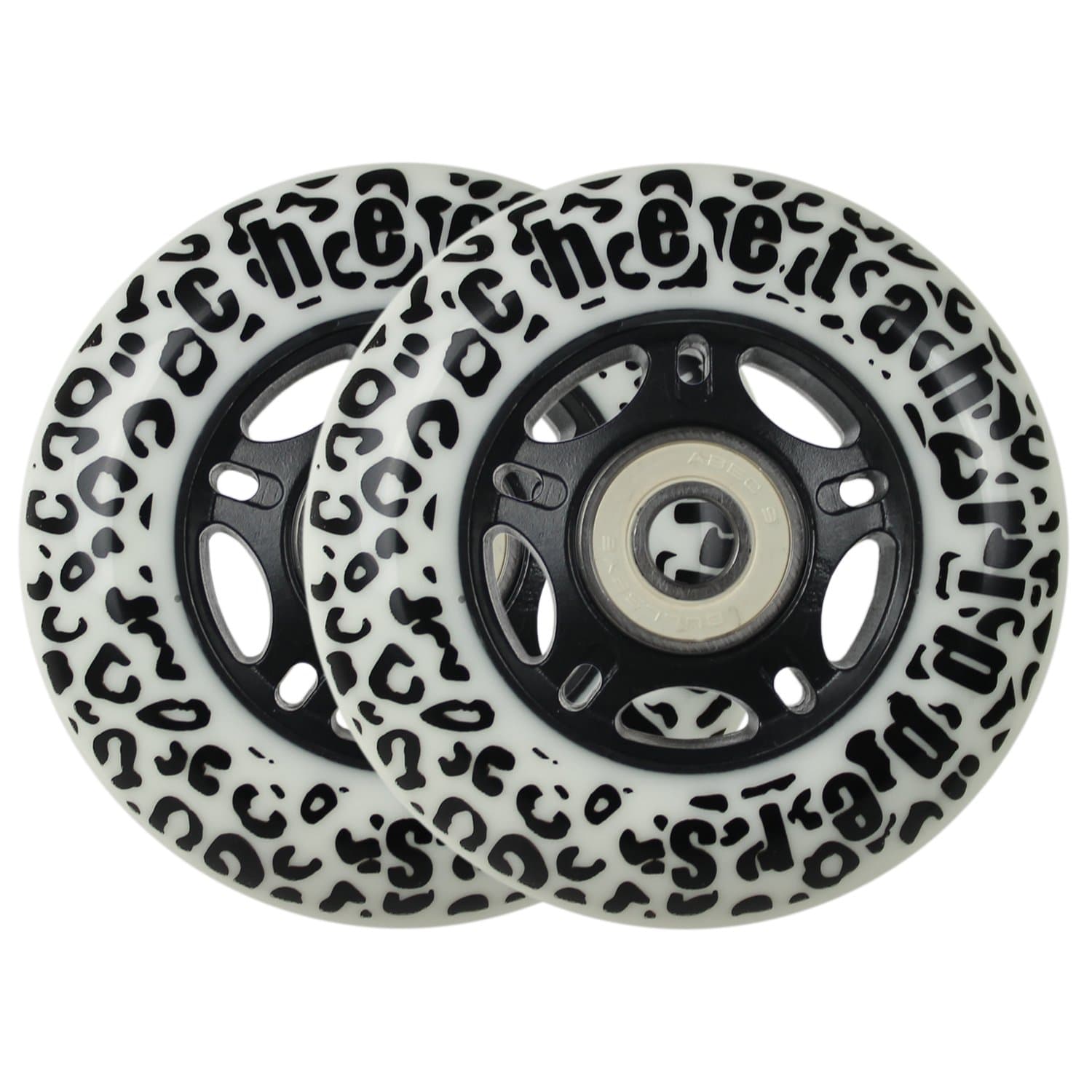 WHITE CHEETAH Wheels for RIPSTICK ripstik wave board ABEC 9 76MM 89A OUTDOOR Model: DECK