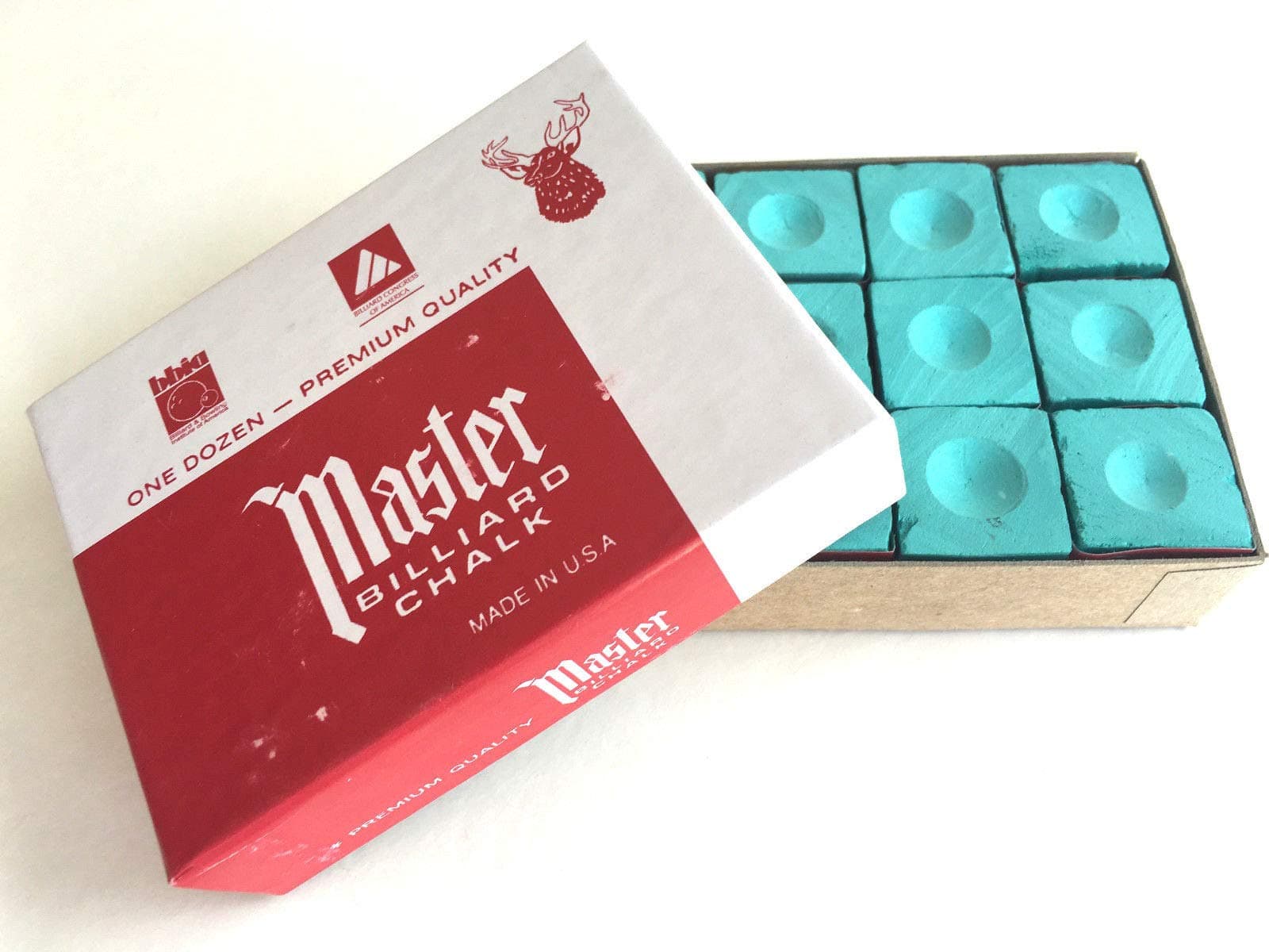 Master Chalk Box of 12 Green