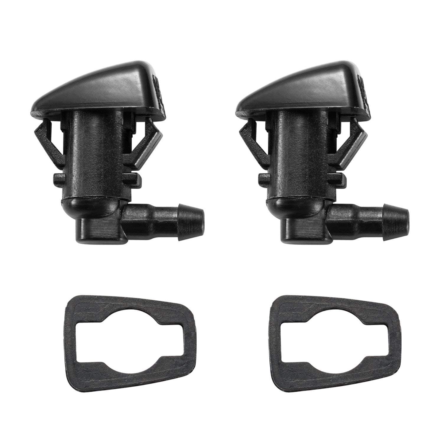 Windshield Washer Nozzles for 2007-2011 Ford Edge, 2007-2010 Lincoln MKX Base Sport Premium Sport Replaces OEM # 7T4Z-17603-A 8S4Z-17603-AA, Spray Jet Kit(Pack of 2)