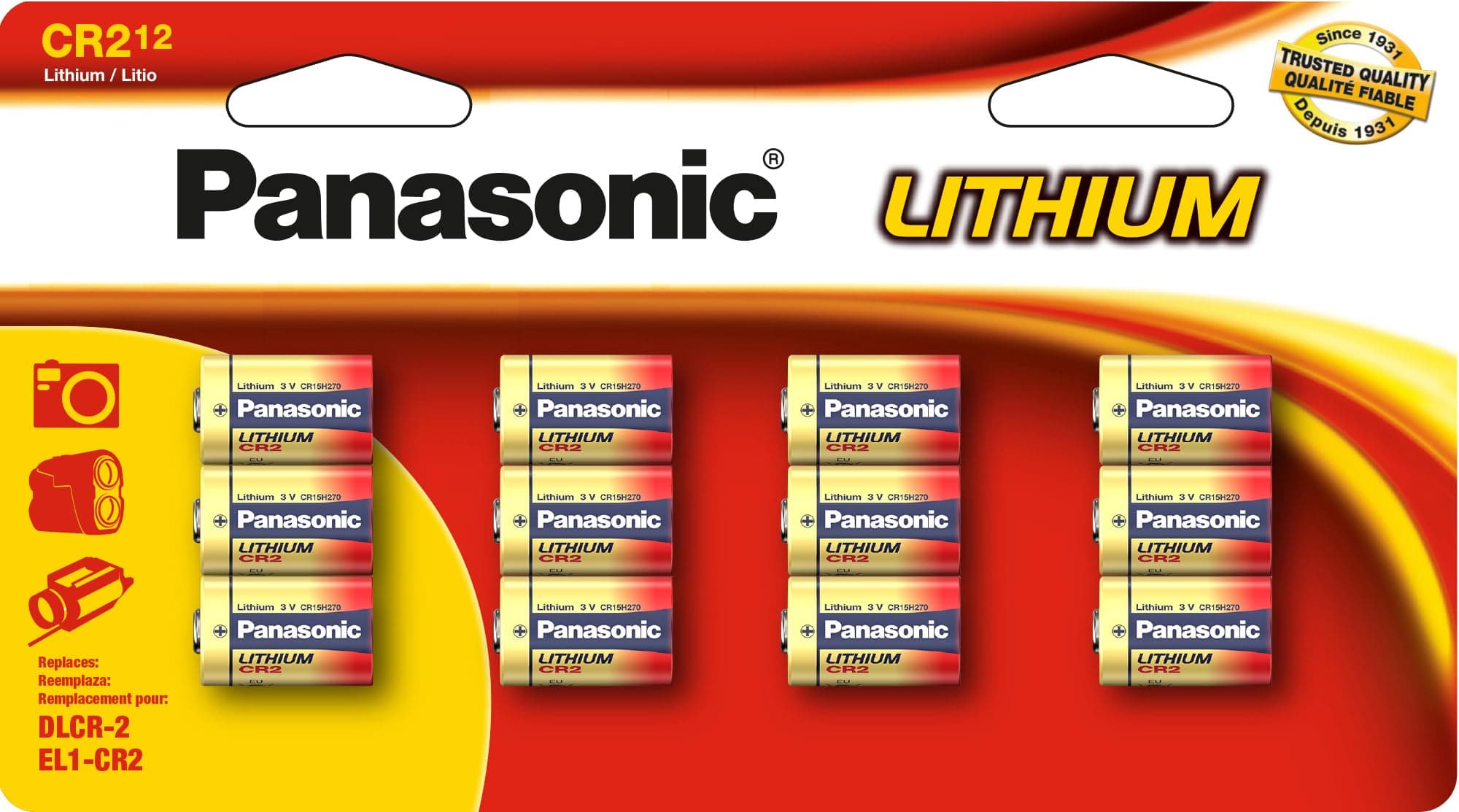 Panasonic CR2 (12-pack)