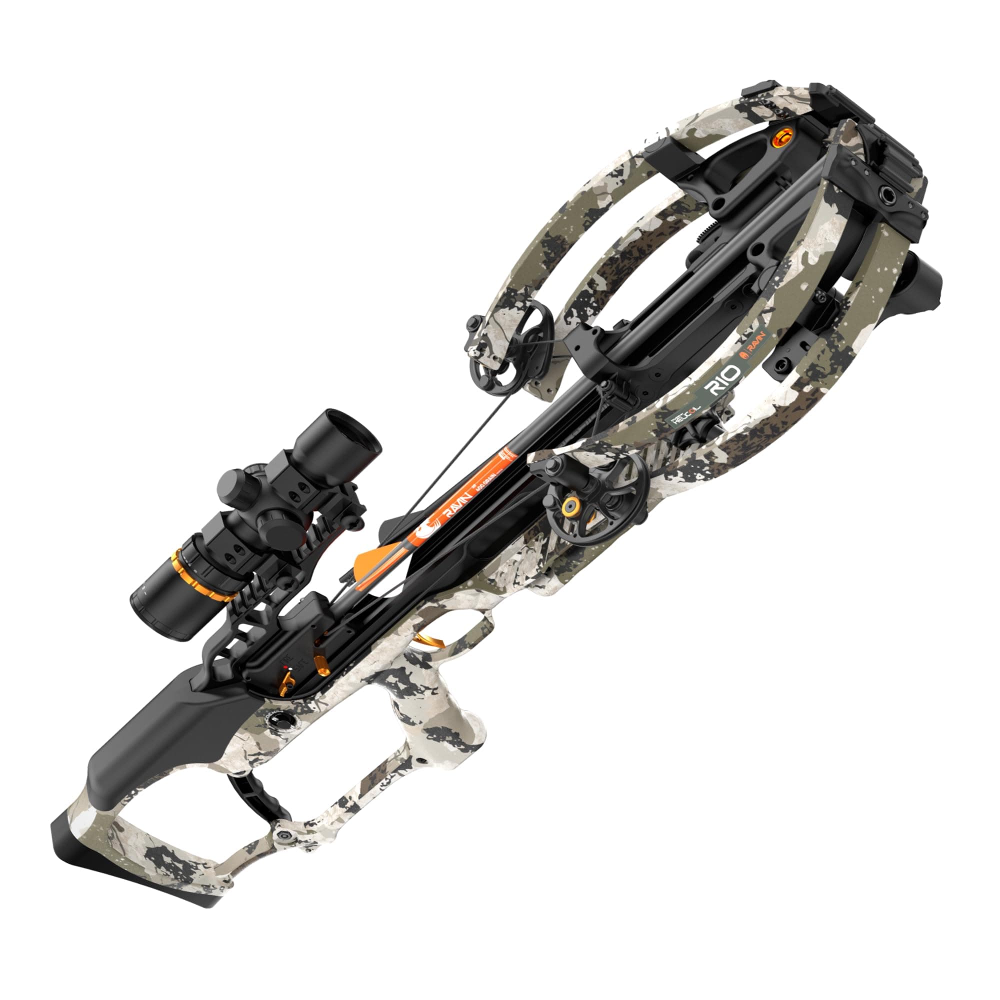 RAVIN Crossbow Package - High-Performance Hunting Bow, Illuminated Scope - Lightweight, Pre-Assembled, and Accurate - Ideal for Archery & Hunting