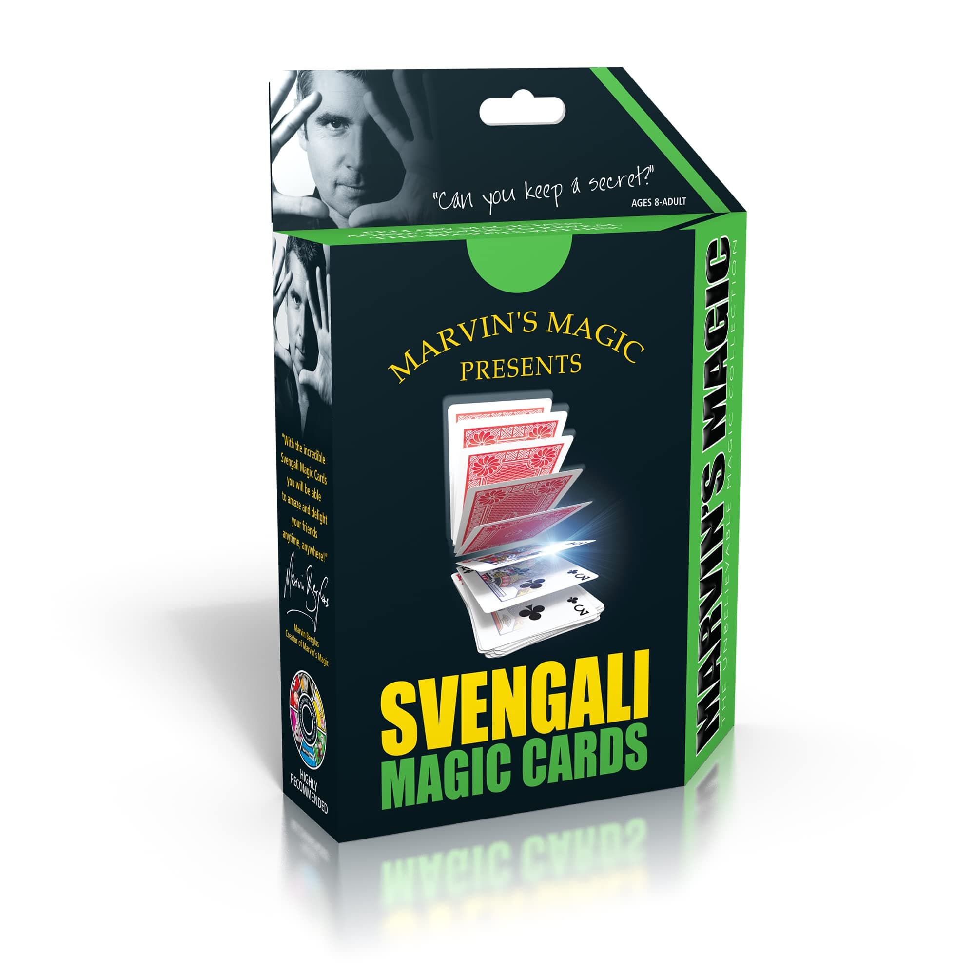 Magic Svengali Magic Card Tricks Set | 25 Amazing Tricks For Adults and Children | Includes Illustrated Guide | Suitable for Age 8+