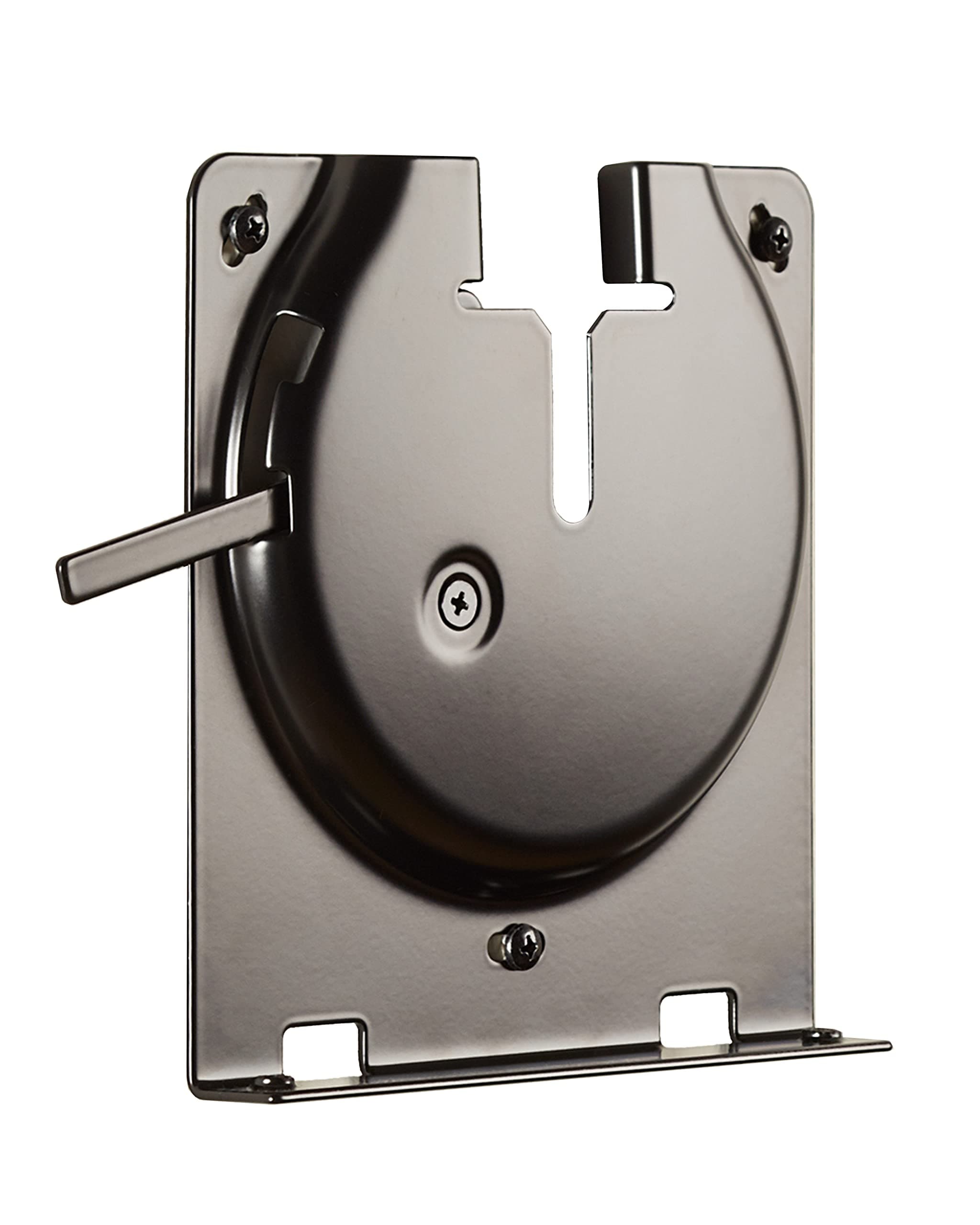 Sanus WSSCAM1-B2 Wall Mount for Sonos Amp - Slim Black Design with Lockable Latch for Security