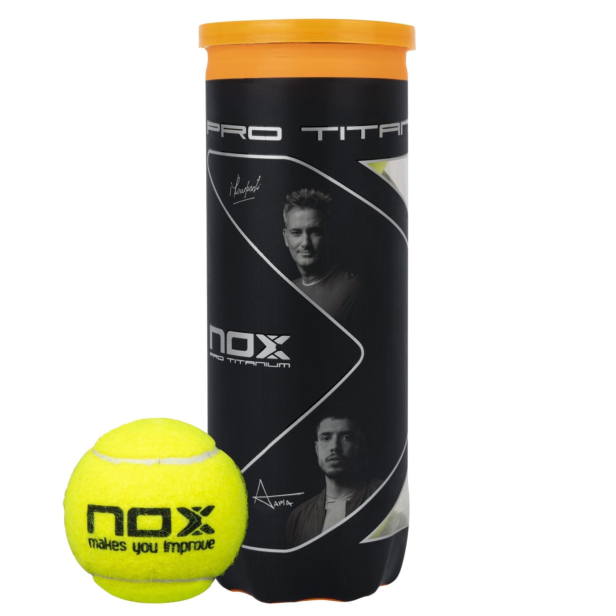 Pro Titanium Padel Balls (Pack of 3)