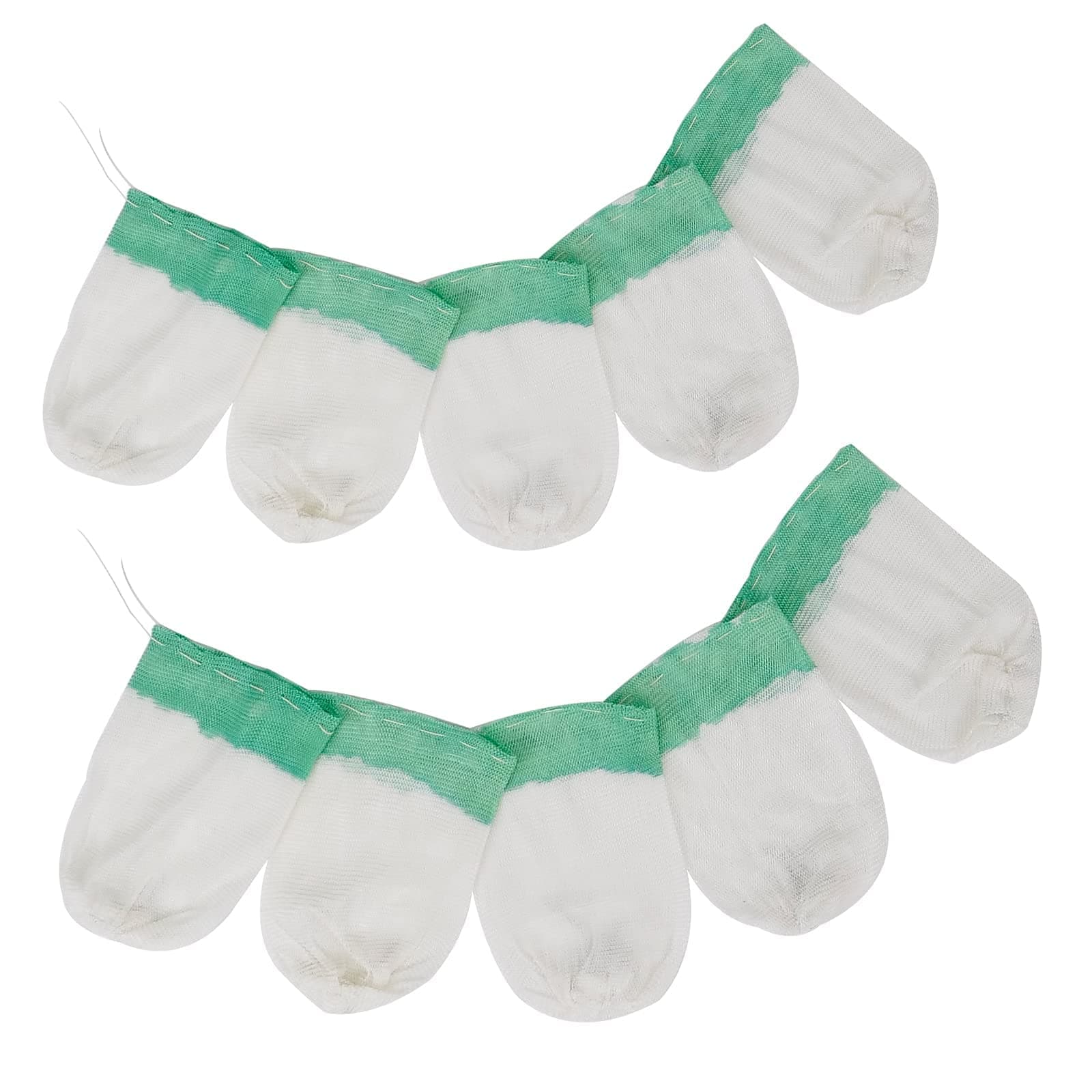 10pcs Propane Lantern Mantles for Gas Lantern Propane Light Mantle for Outdoor Camping Lantern Natural (10Pcs)