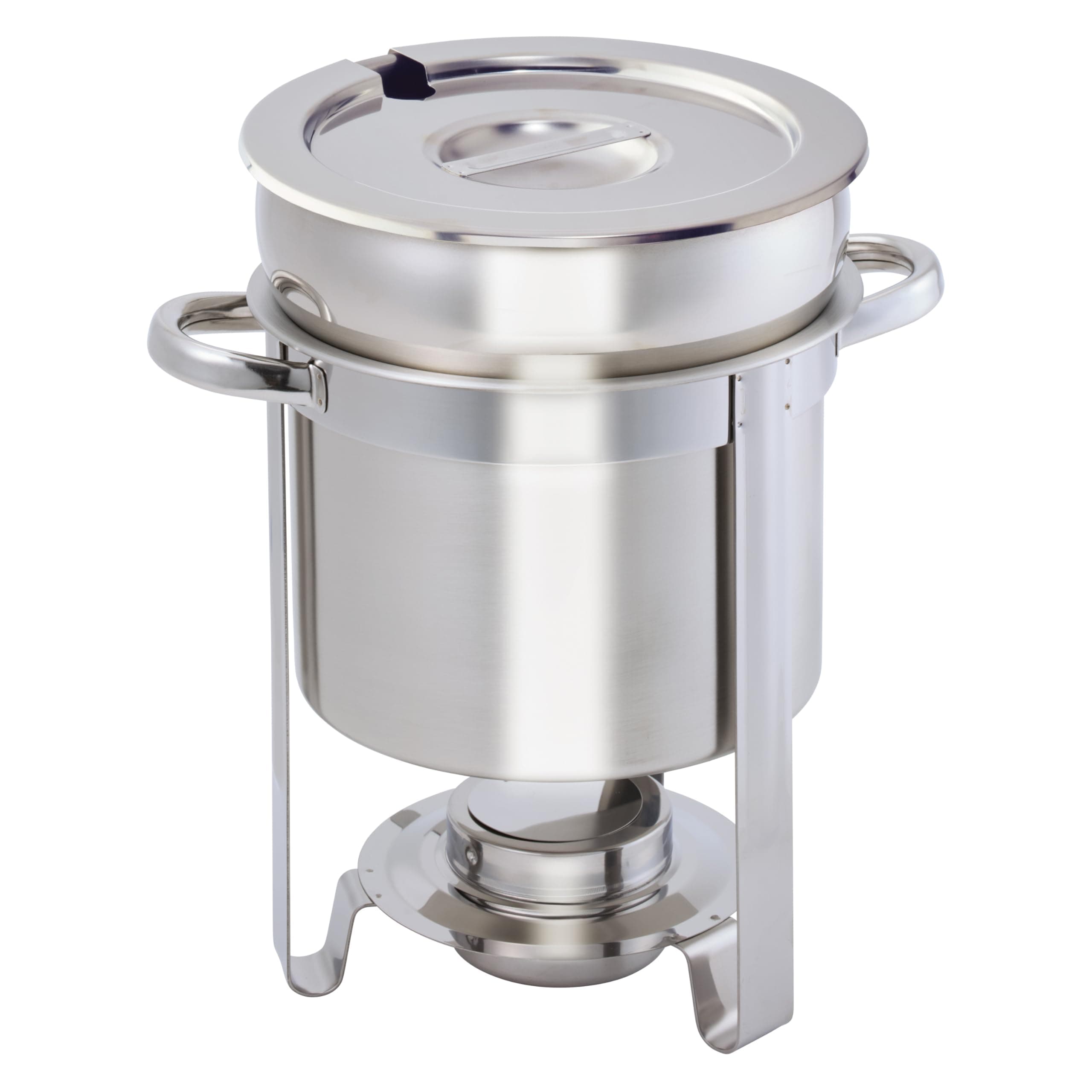 Winco 207 Stainless Steel Soup Warmer, 7-Quart, Medium